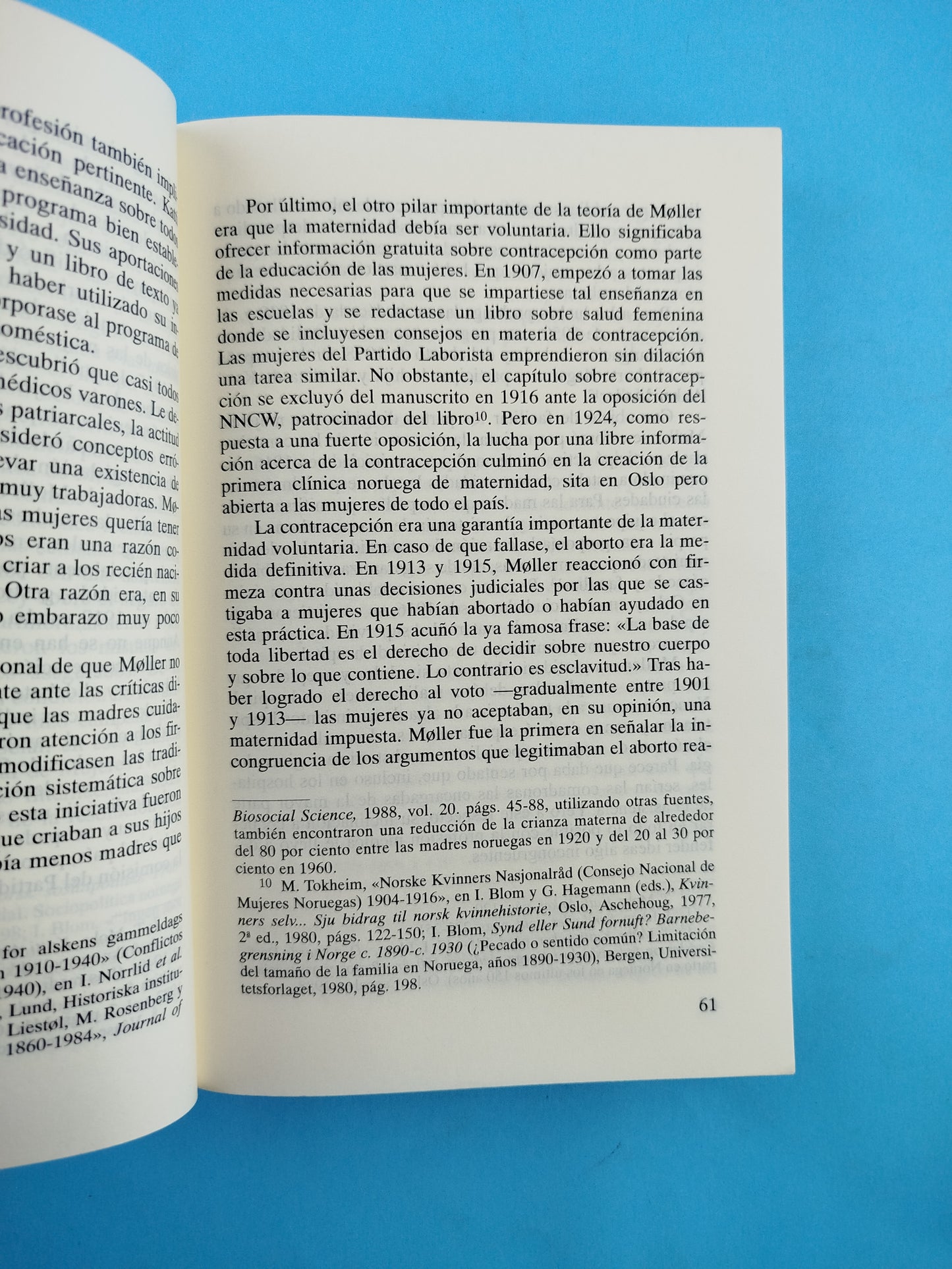 Maternidad y políticas de género