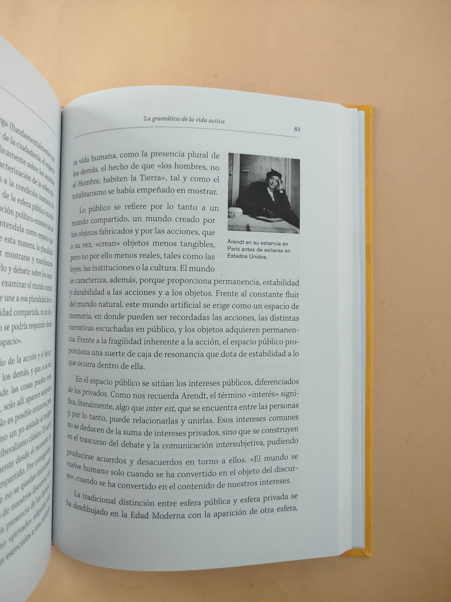 Hannah Arendt Estar (políticamente) en el mundo