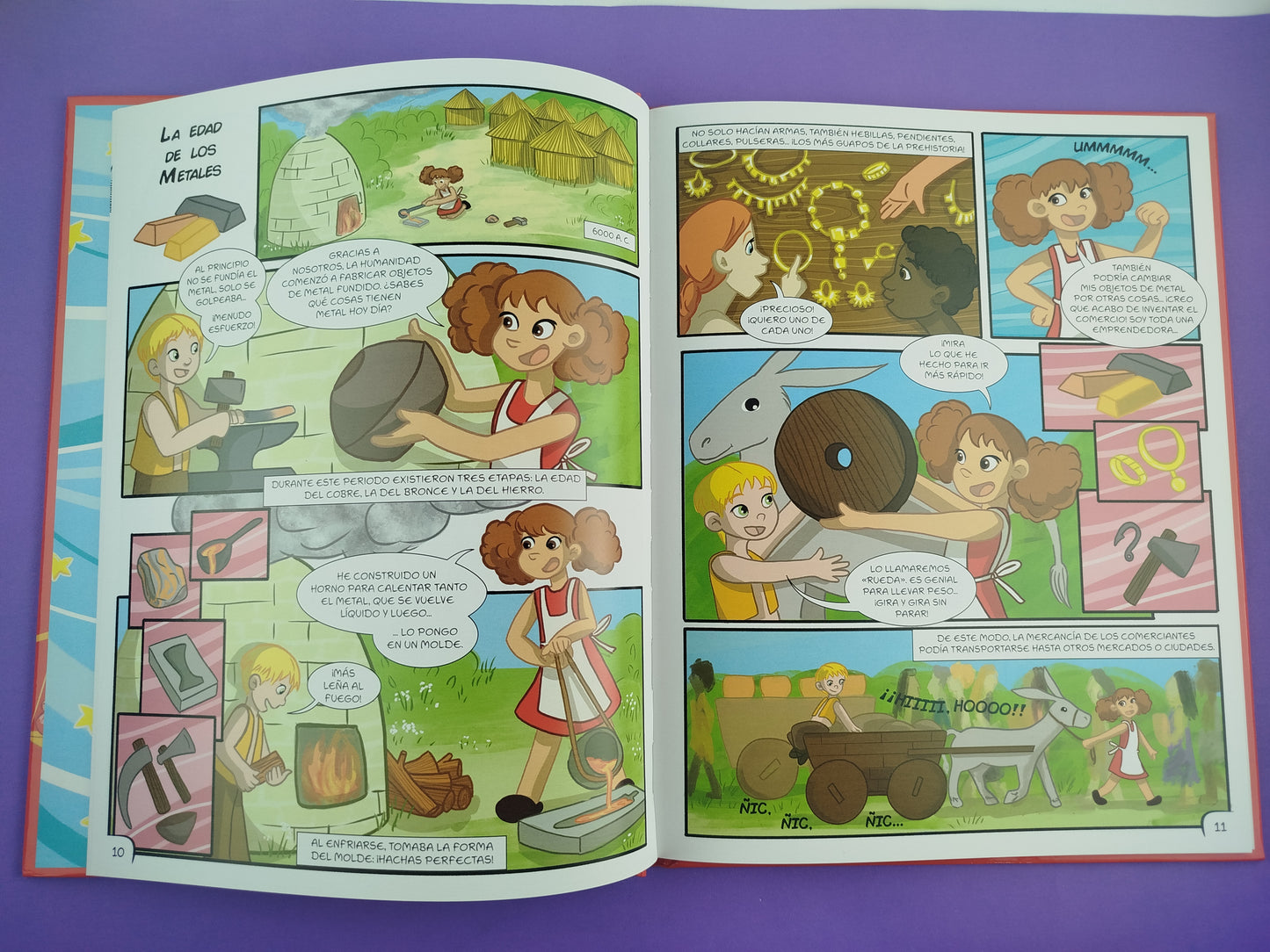 Antiguas civilizaciones en cómic