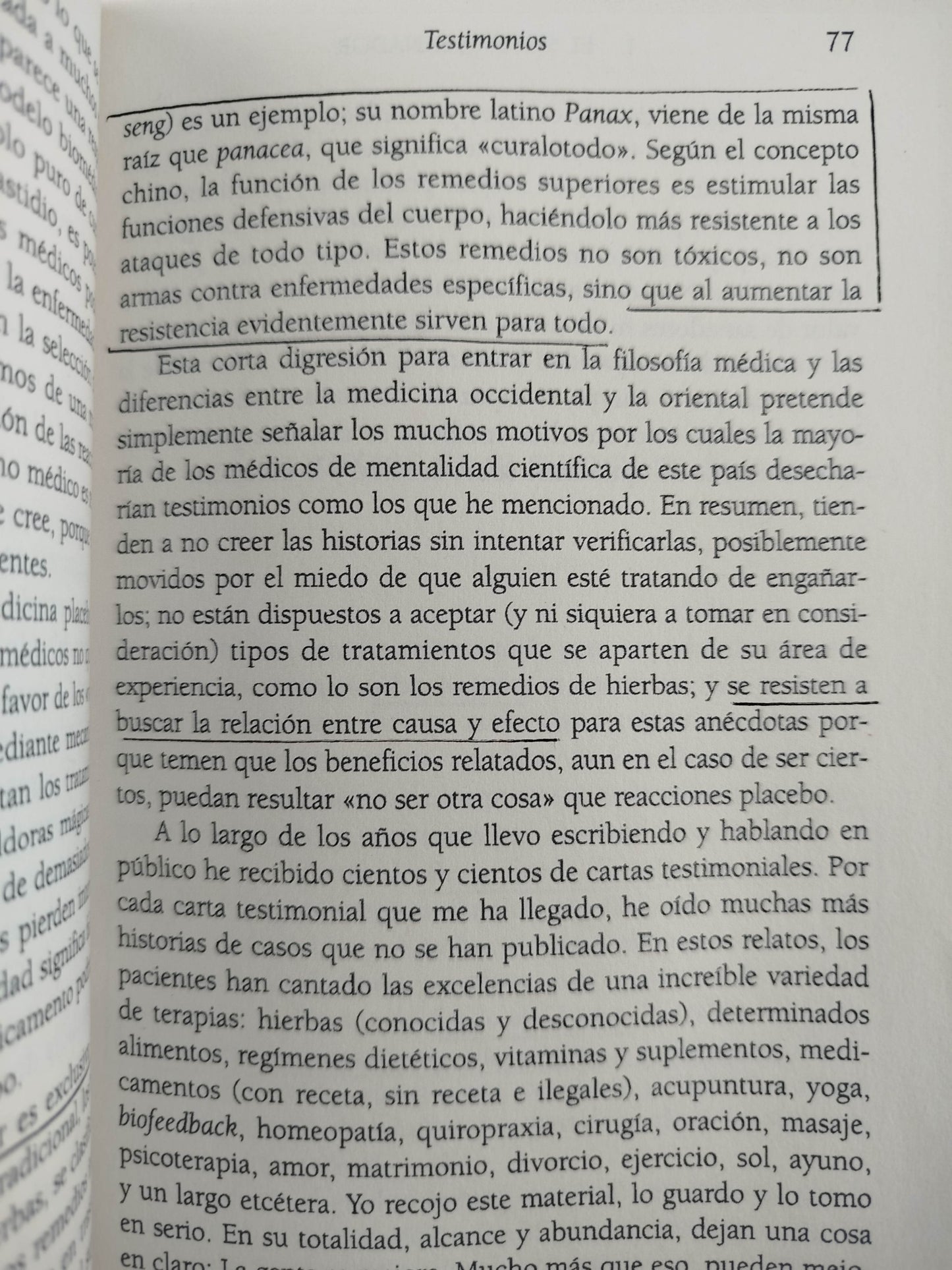 La curación espontanea by Dr Andrew Weil
