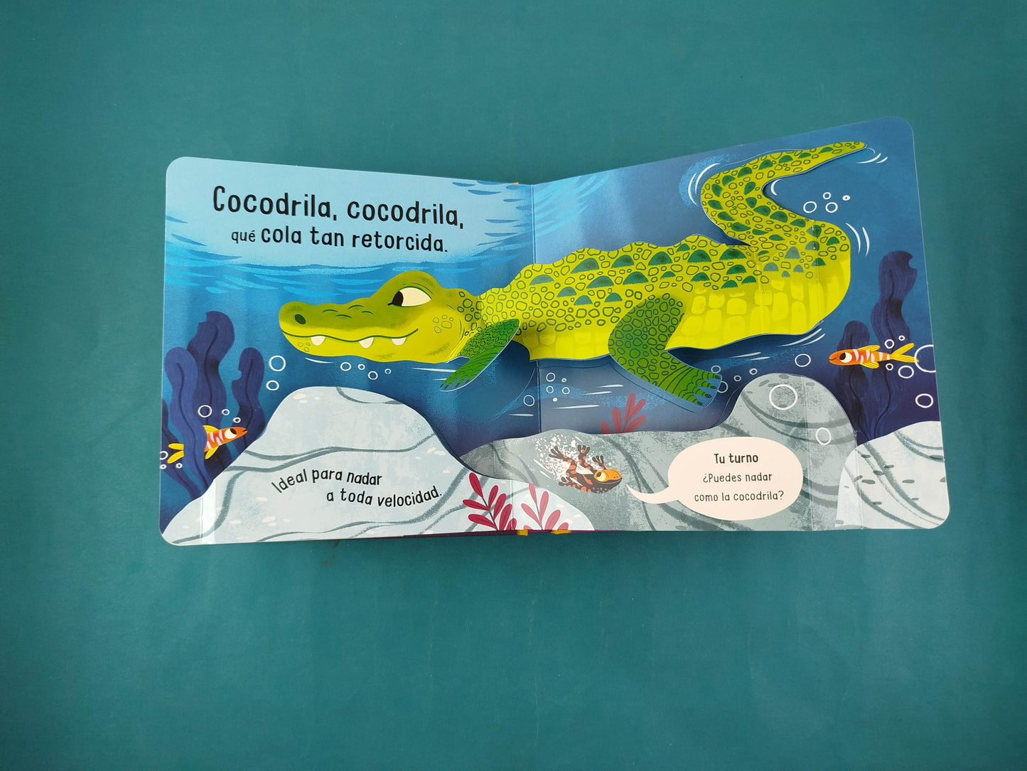 ¡ Cocodrila , Cocodrila , qué poderosa mordida!