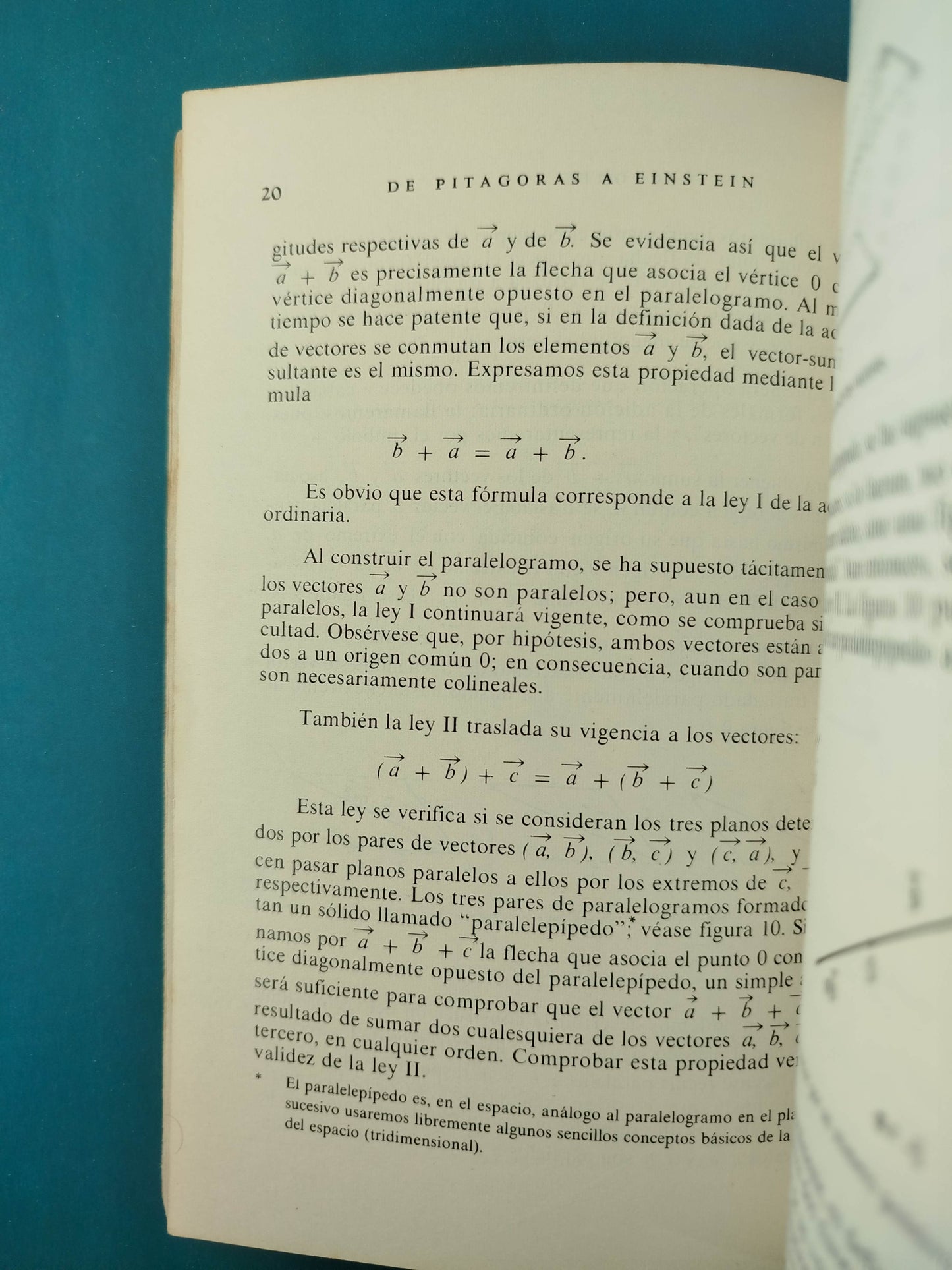 De Pitágoras a Einstein