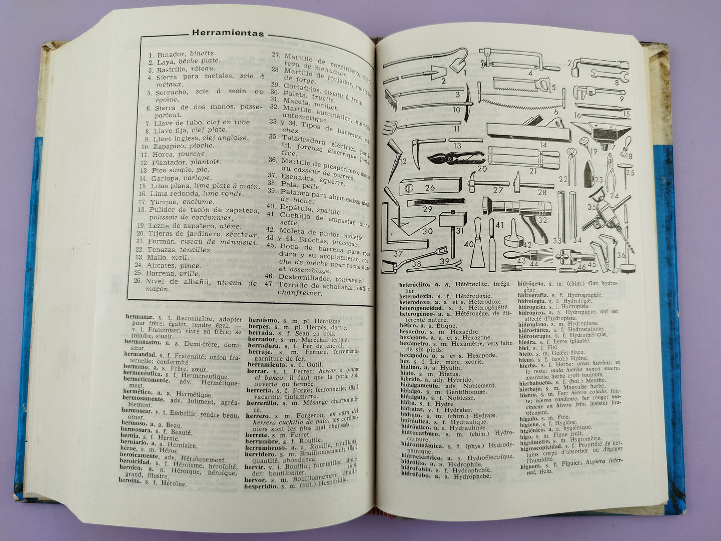 Diccionario zamora francés - español - espagnol-francais