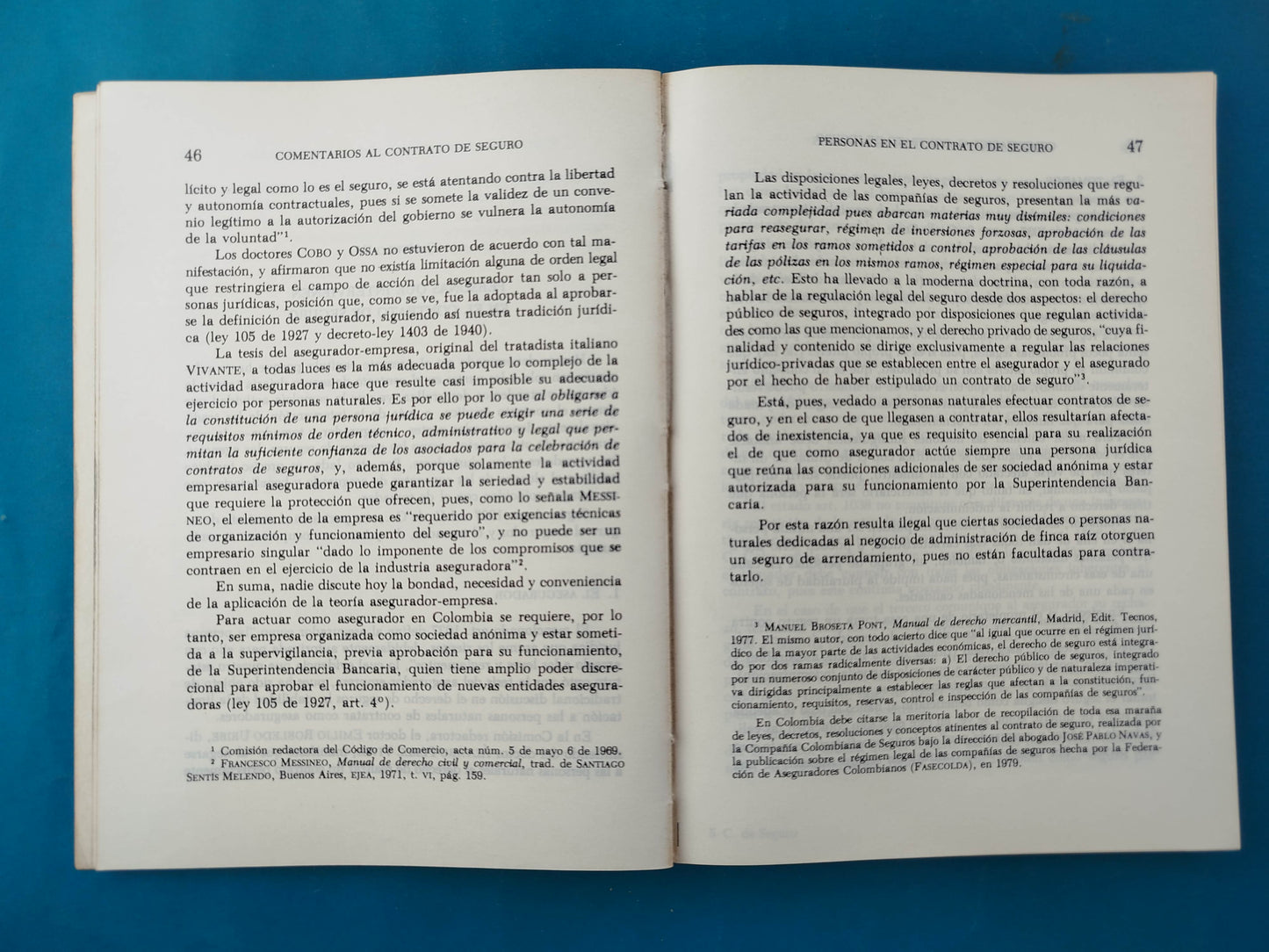 Comentarios al contrato de seguro Parte general