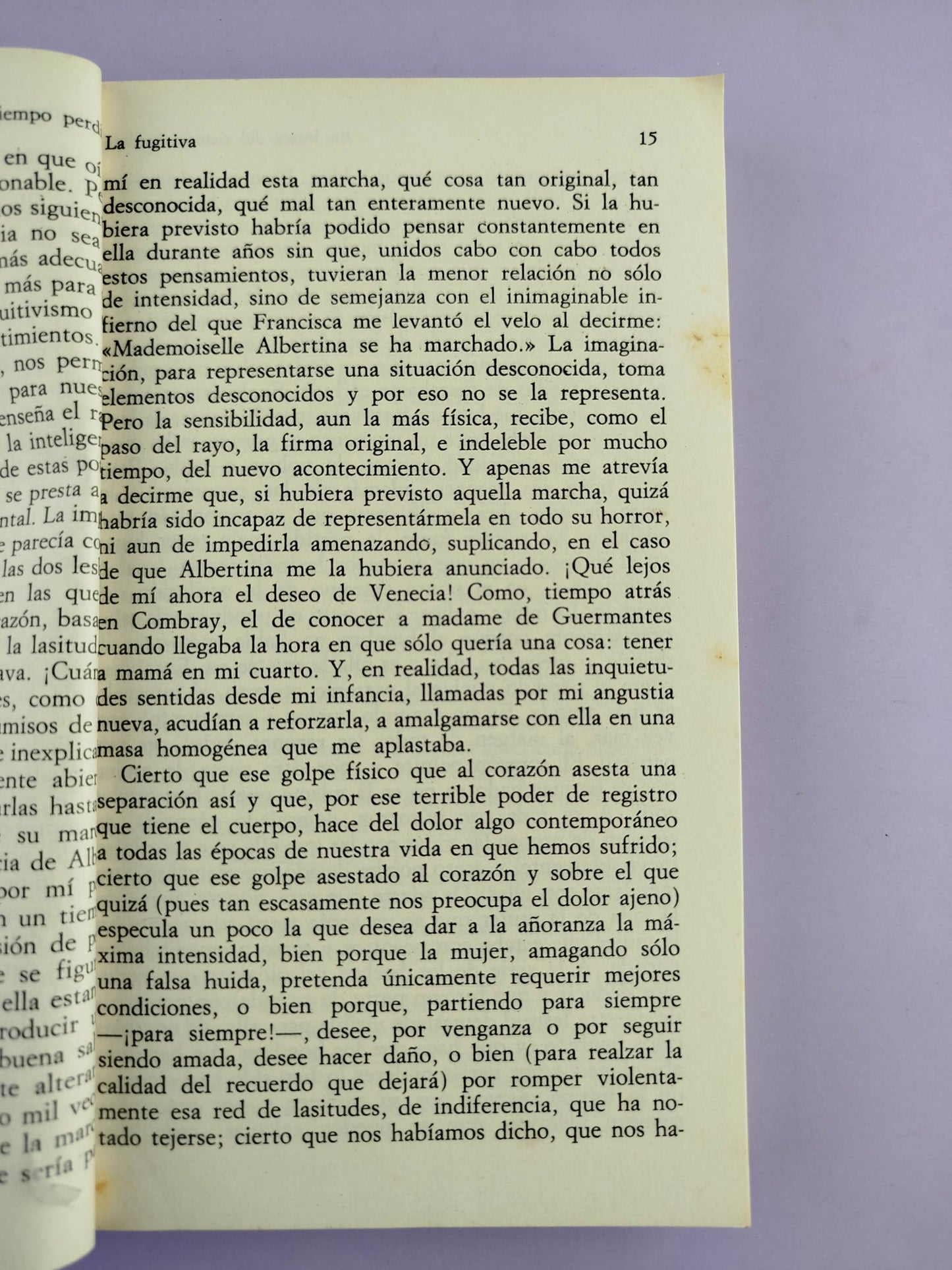 En busca del tiempo perdido 6. La Fugitiva by Marcel Proust