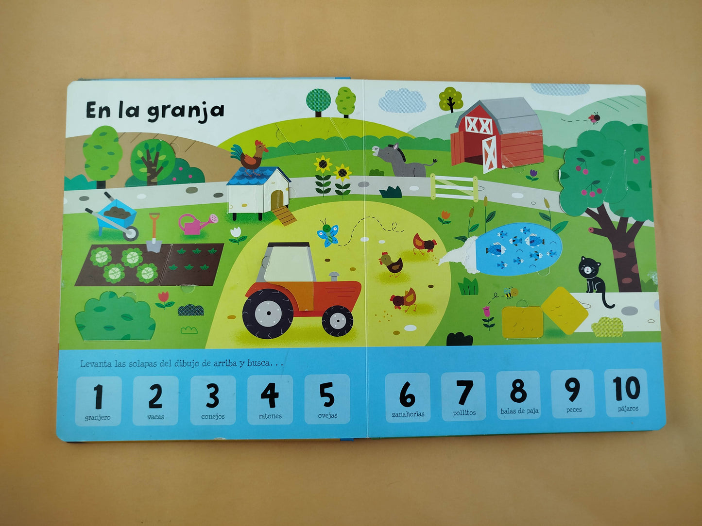 Libro Con Solapas Los Números