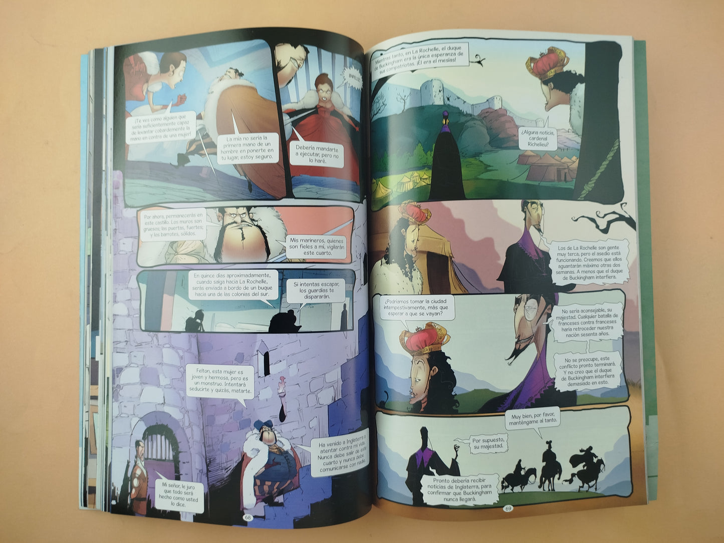 Los tres mosqueteros novela gráfica