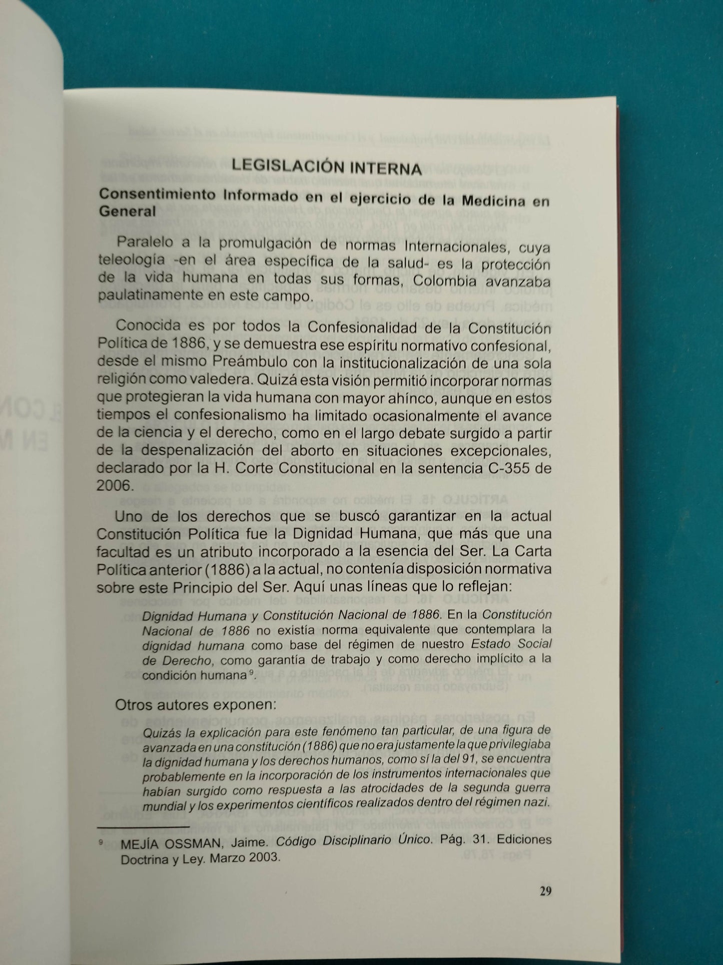 La responsabilidad civil profesional y el consentimiento informado en el sector salud