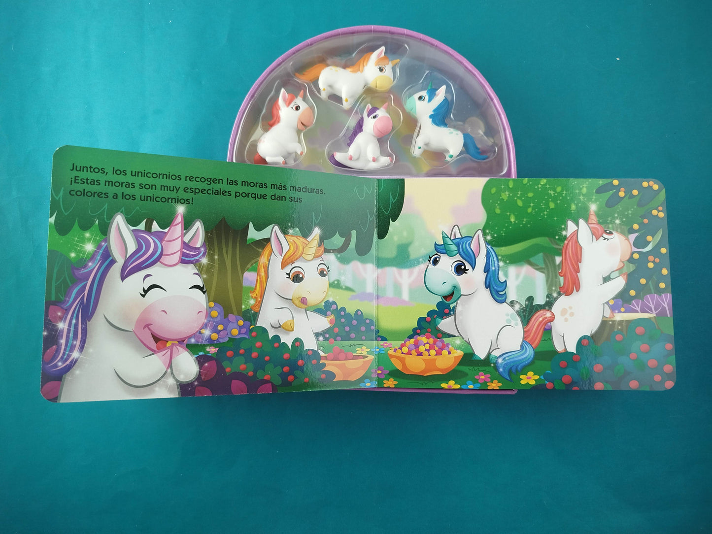 Mini diverti-libros La Tierra De Los Unicornios