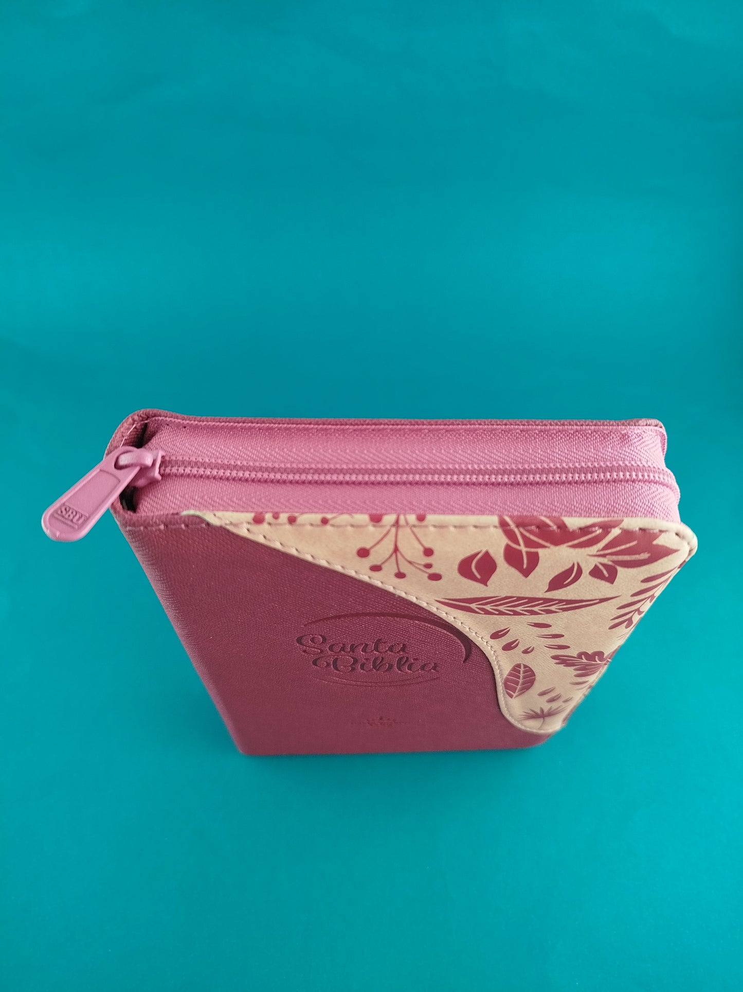 Biblia rvr troquelada fucsia rosa