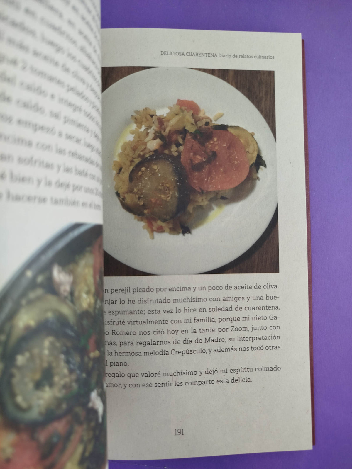 Deliciosa Cuarentena : Diario De Relatos Culinarios by Sonia Serna Benitez