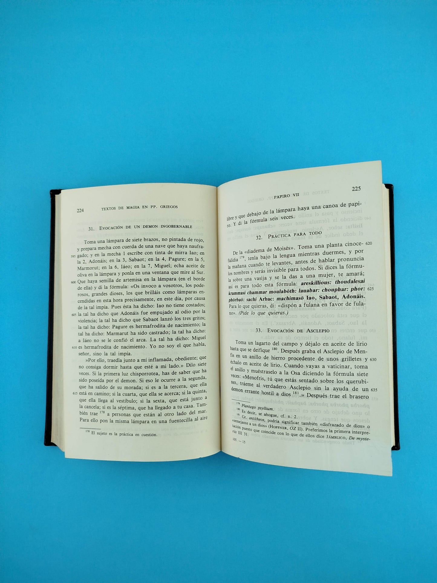 Textos de magia en papiros griegos