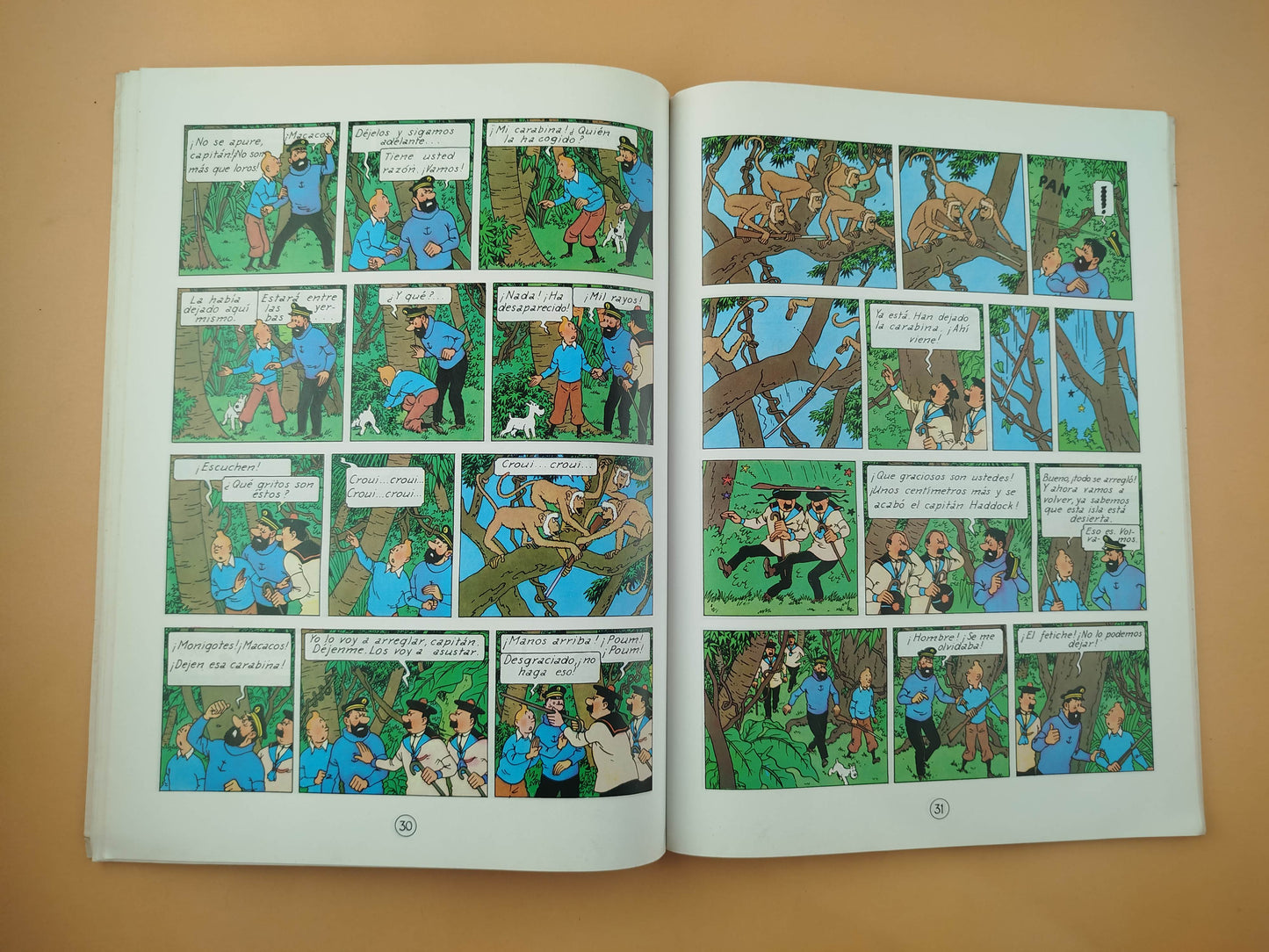 Tintín El tesoro de Rackhman el Rojo