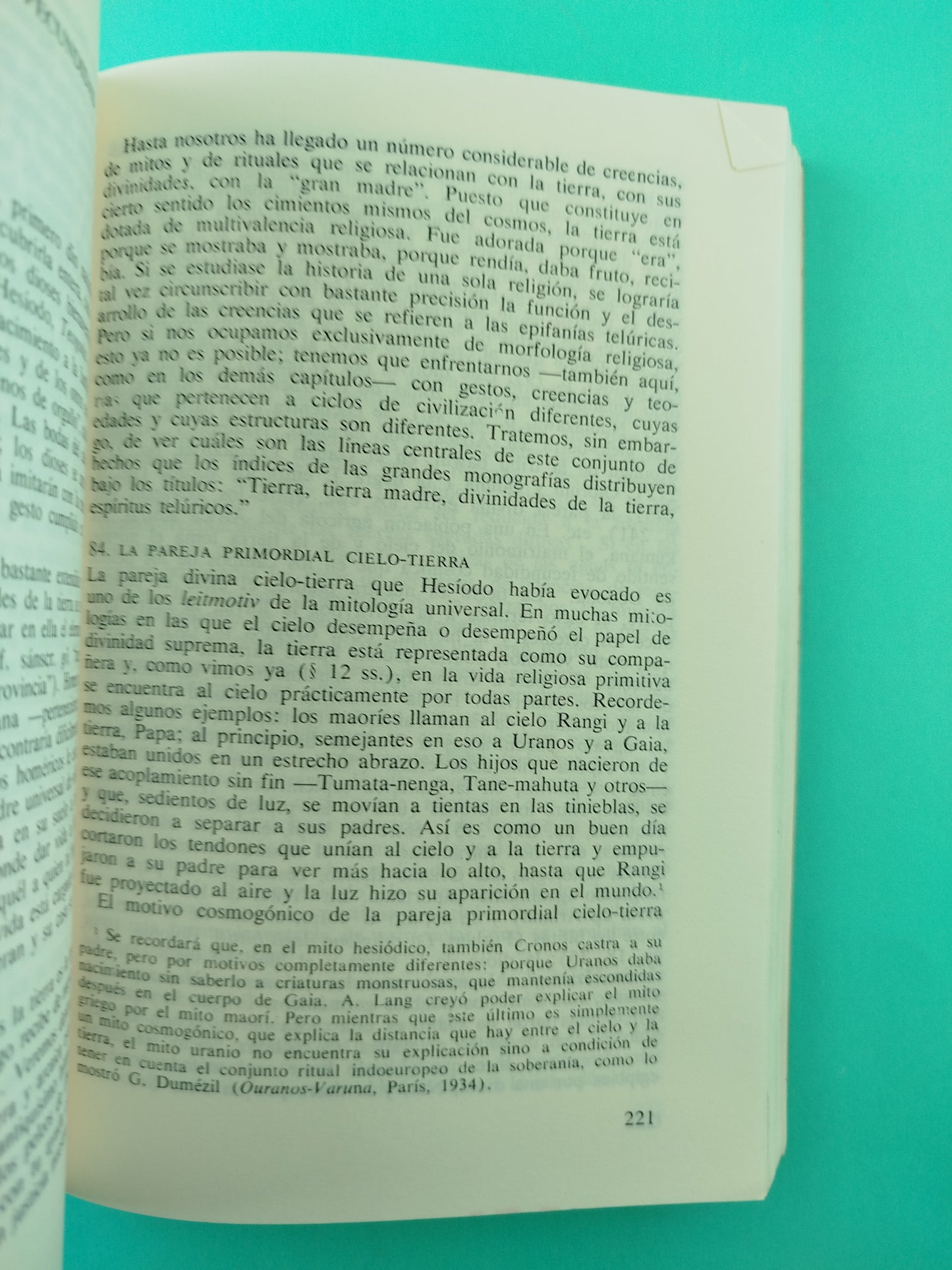 Tratado de historia de las religiones