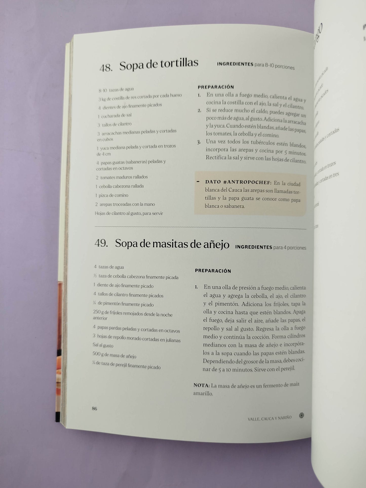 100 sopas colombianas