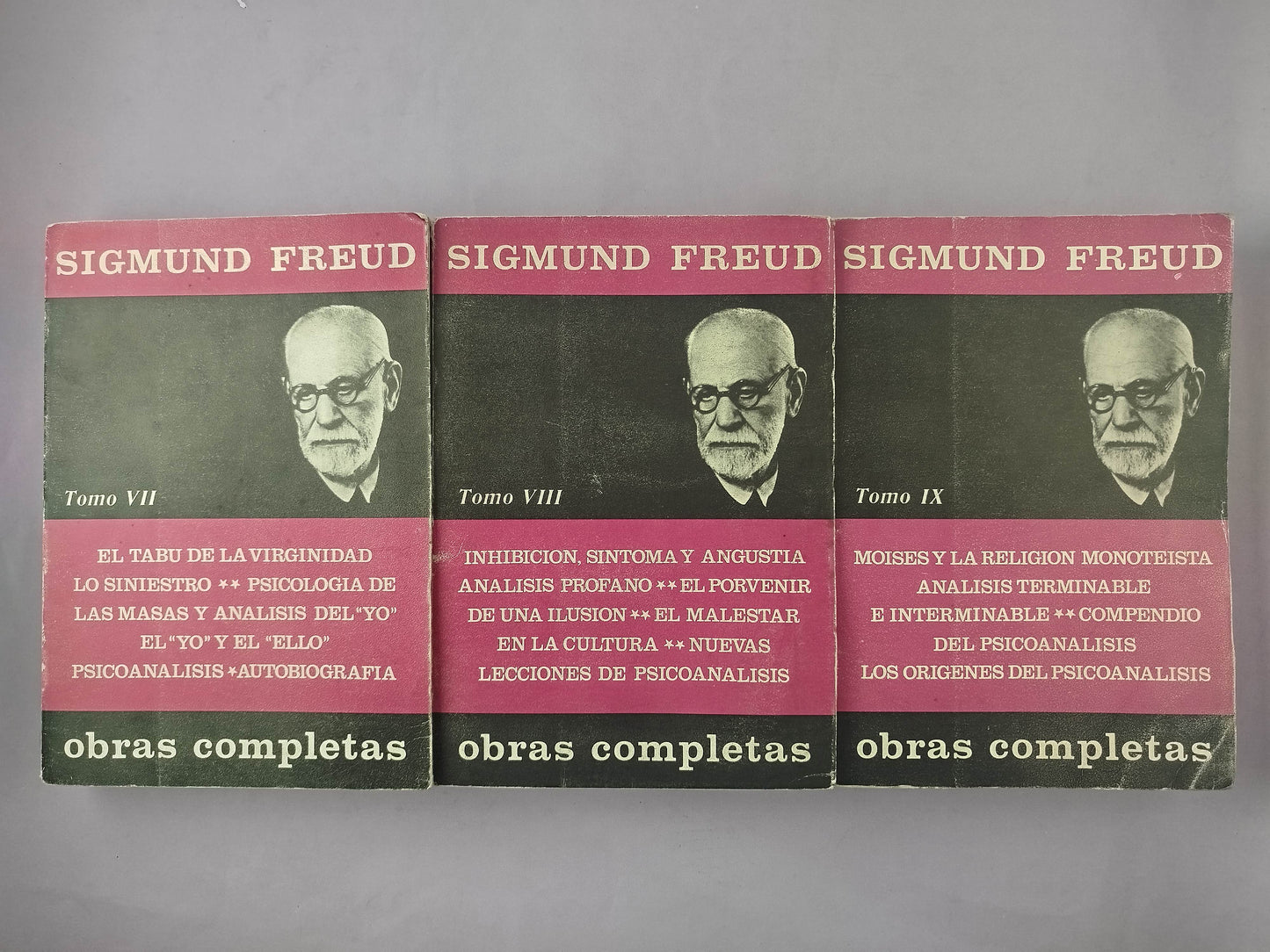 Obras completas Sigmund Freud 9 tomos