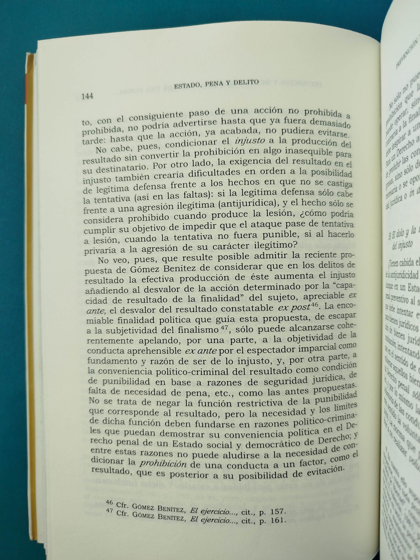 Estado,pena y delito
