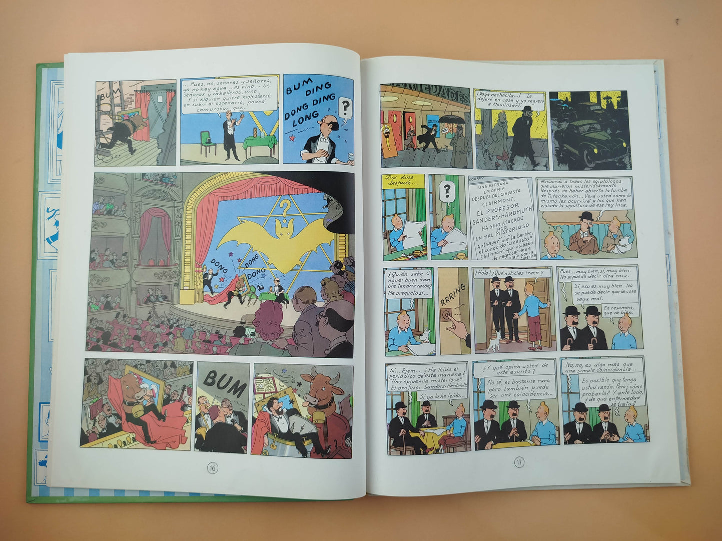 Tintín Las Siete Bolas De Cristal