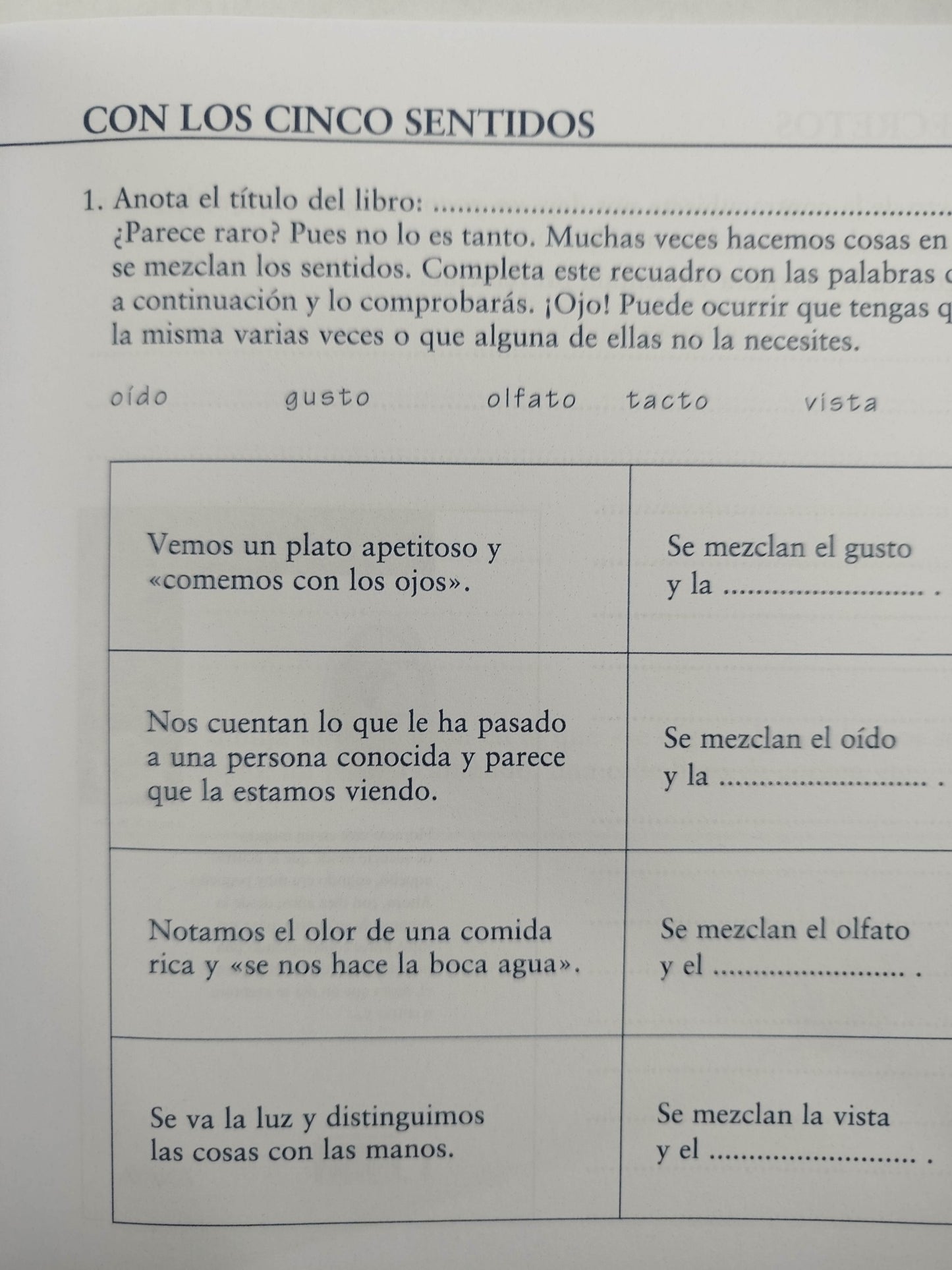 Tres sopa óyeme con los ojos 5 primaria by Juan Ignacio Luca
