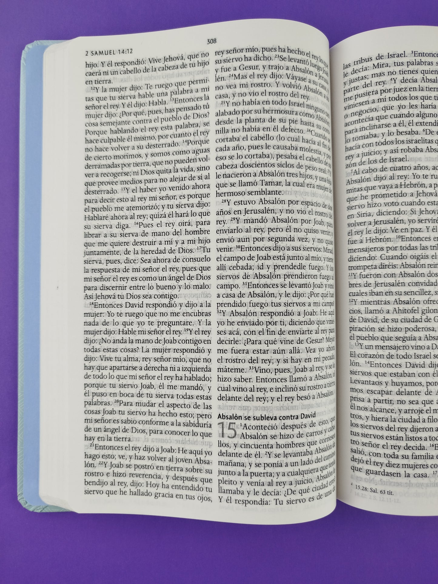 Biblia rvr 1960 nombres de Dios letra grande celeste flores tapa dura