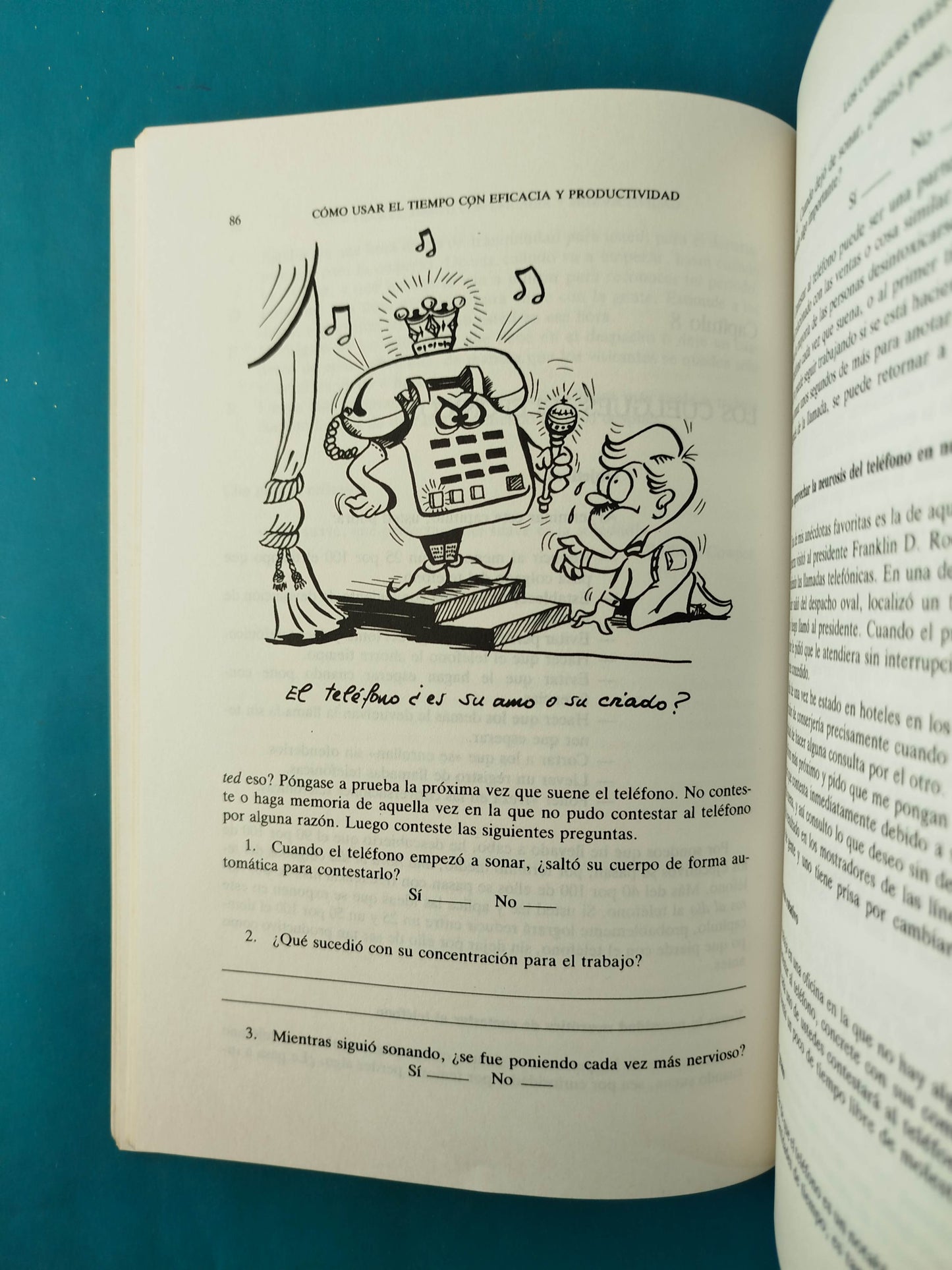 cómo usar el tiempo con eficacia y productividad
