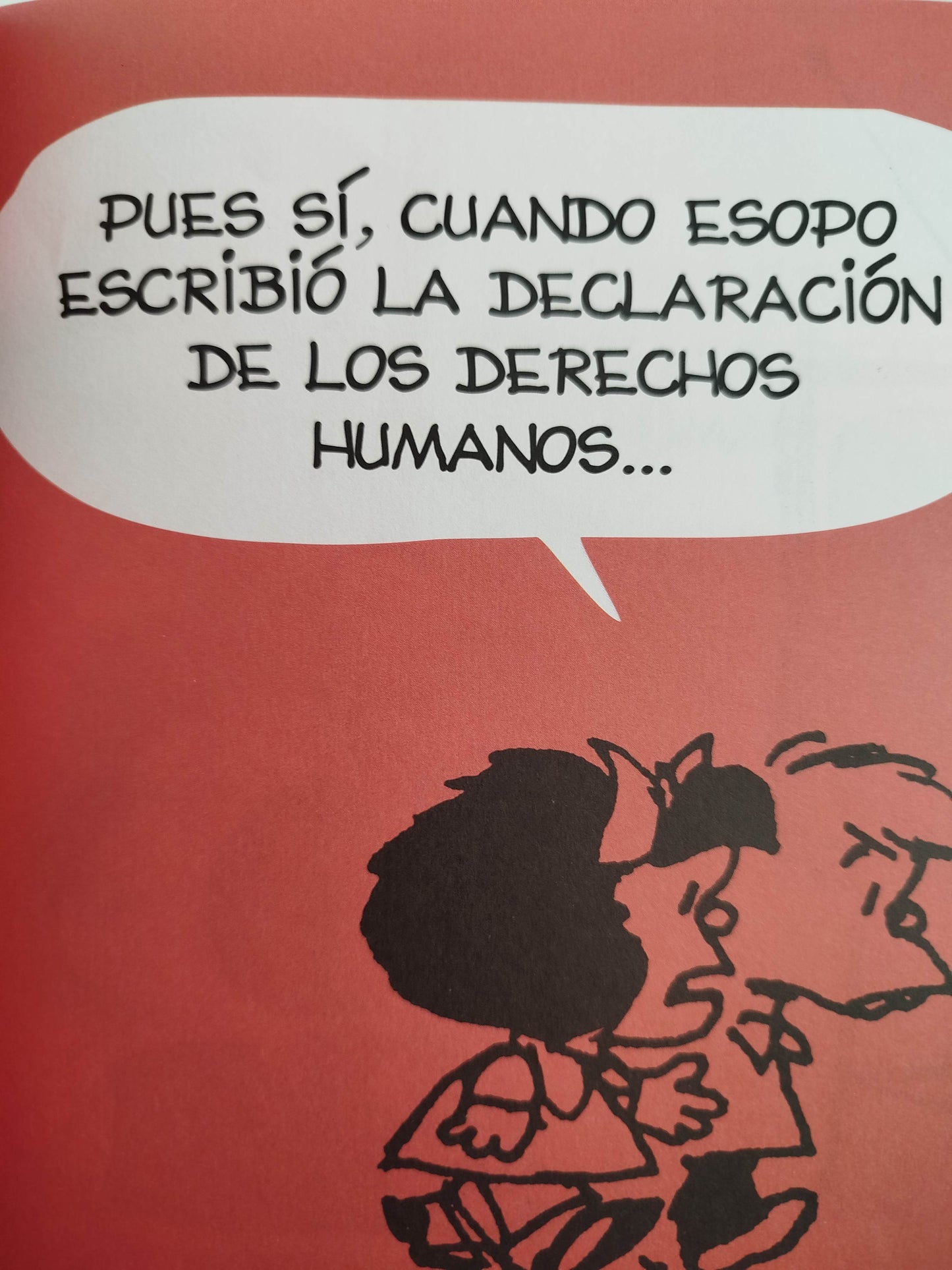 La pequeña filosofía de Mafalda la injusticia by Quino