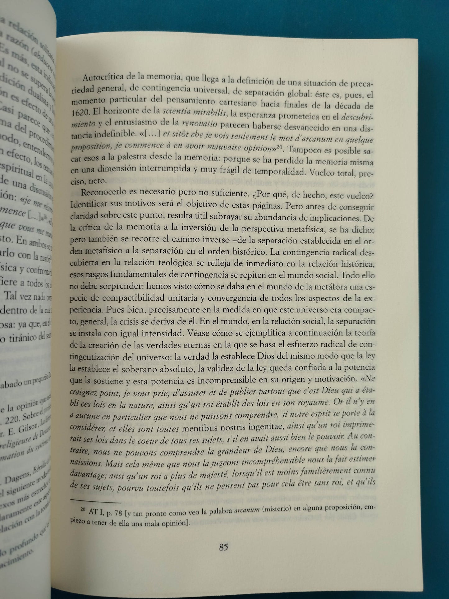 Descartes político