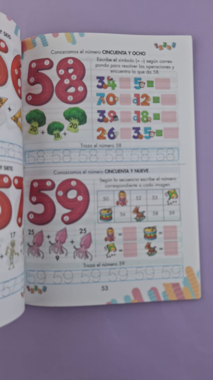 Leito números 1 al 100