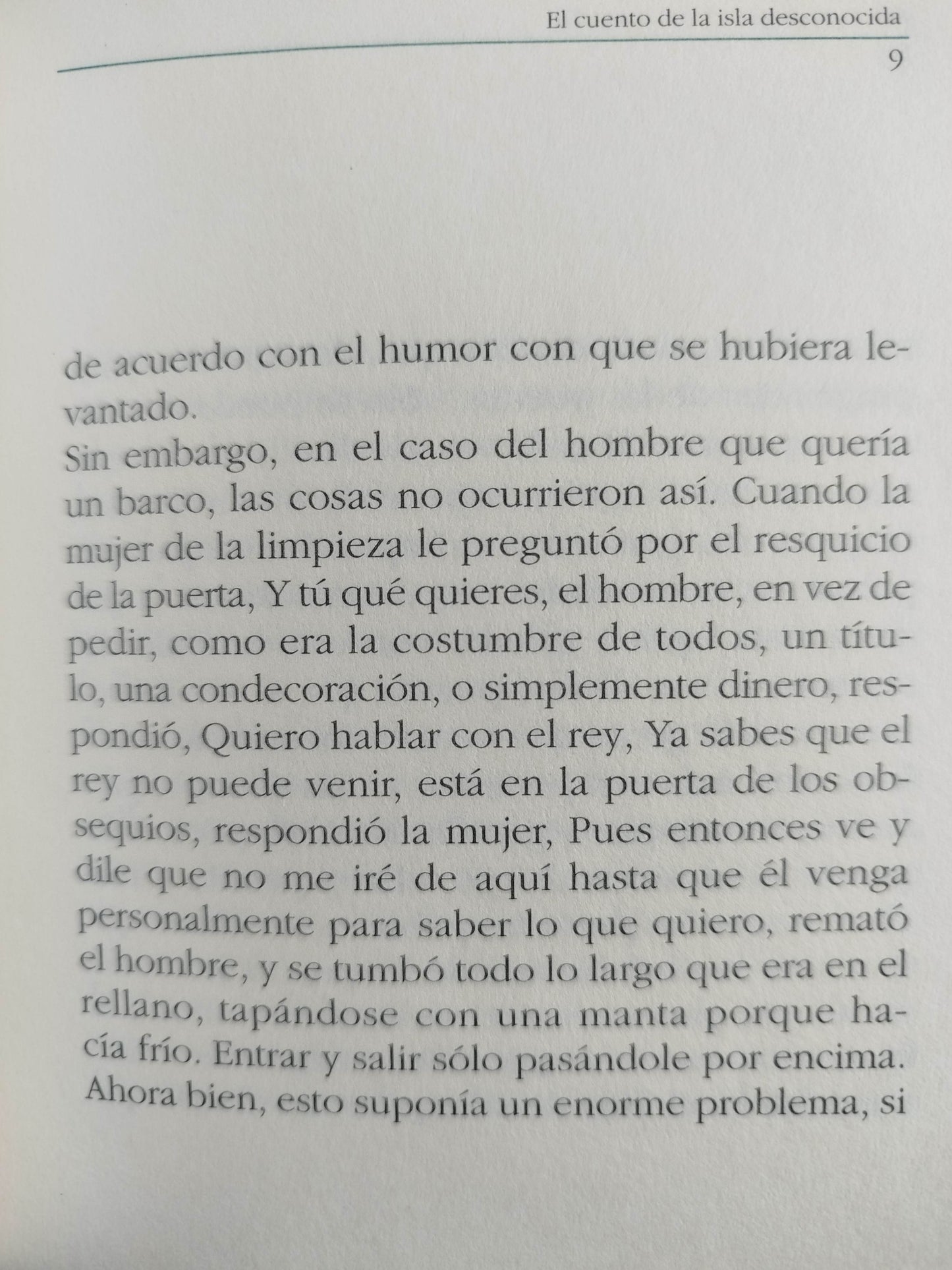 El cuento de la isla desconocida by Jose Saramago