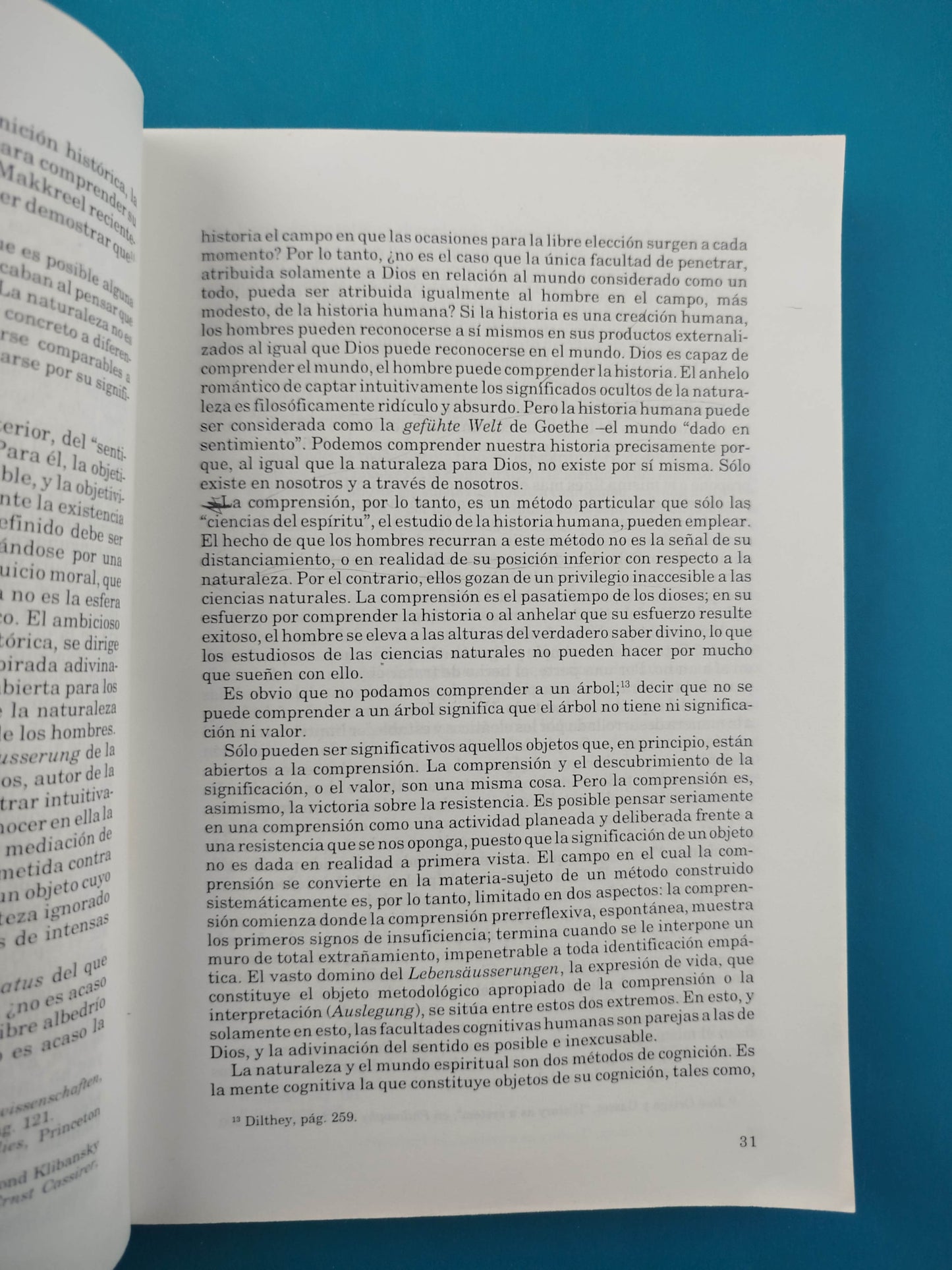 La hermenéutica y las ciencias sociales