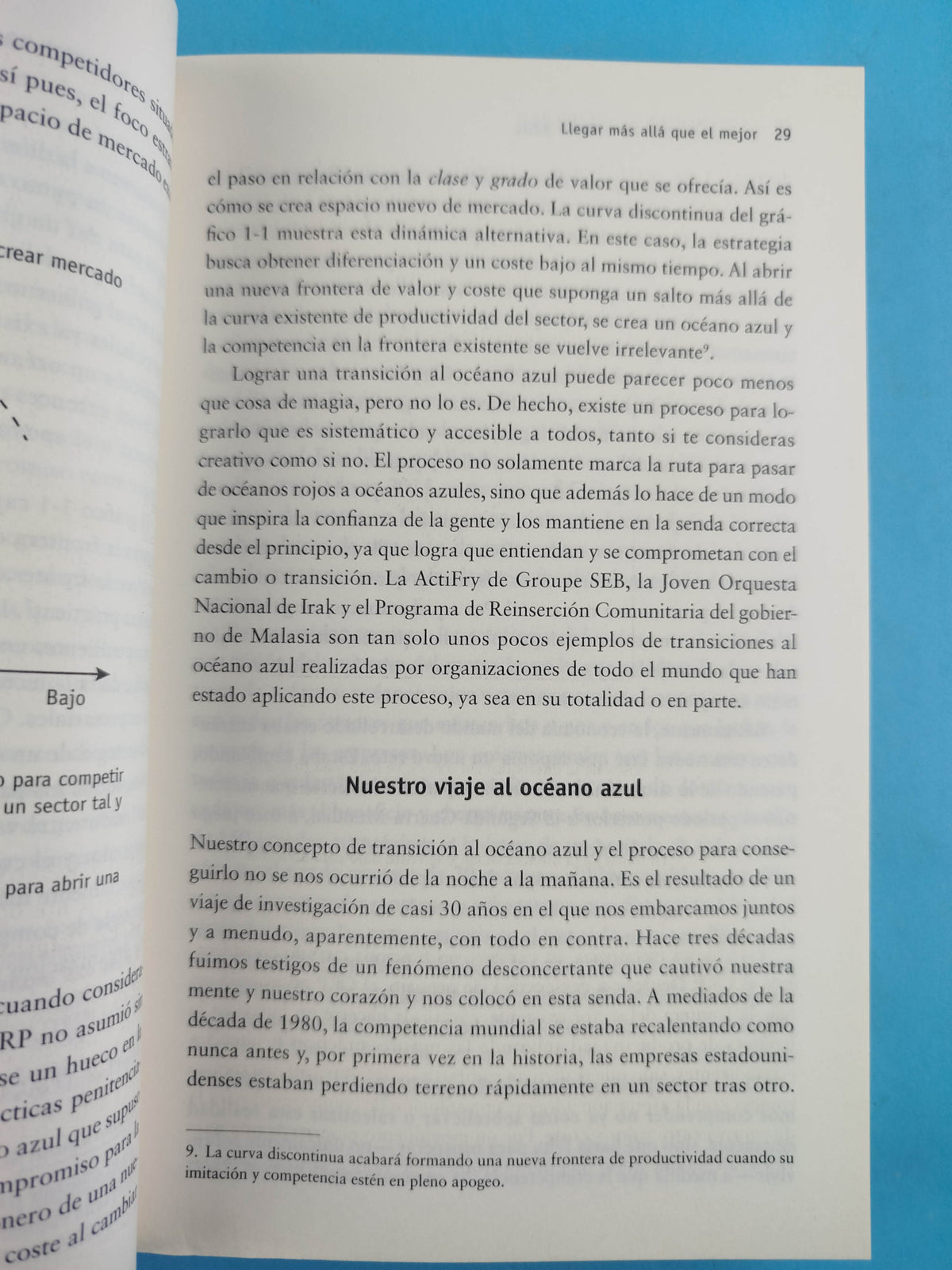 La transición al océano azul. Más allá de competir. Pasos probados para inspirar confianza y generar crecimiento. by W. Chan Kim y Renee Mauborgne