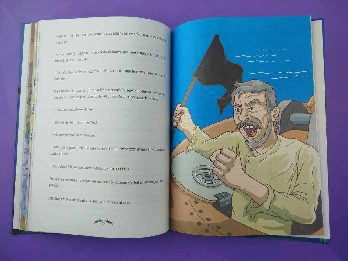 Veinte mil leguas de viaje submarino by Julio Verne