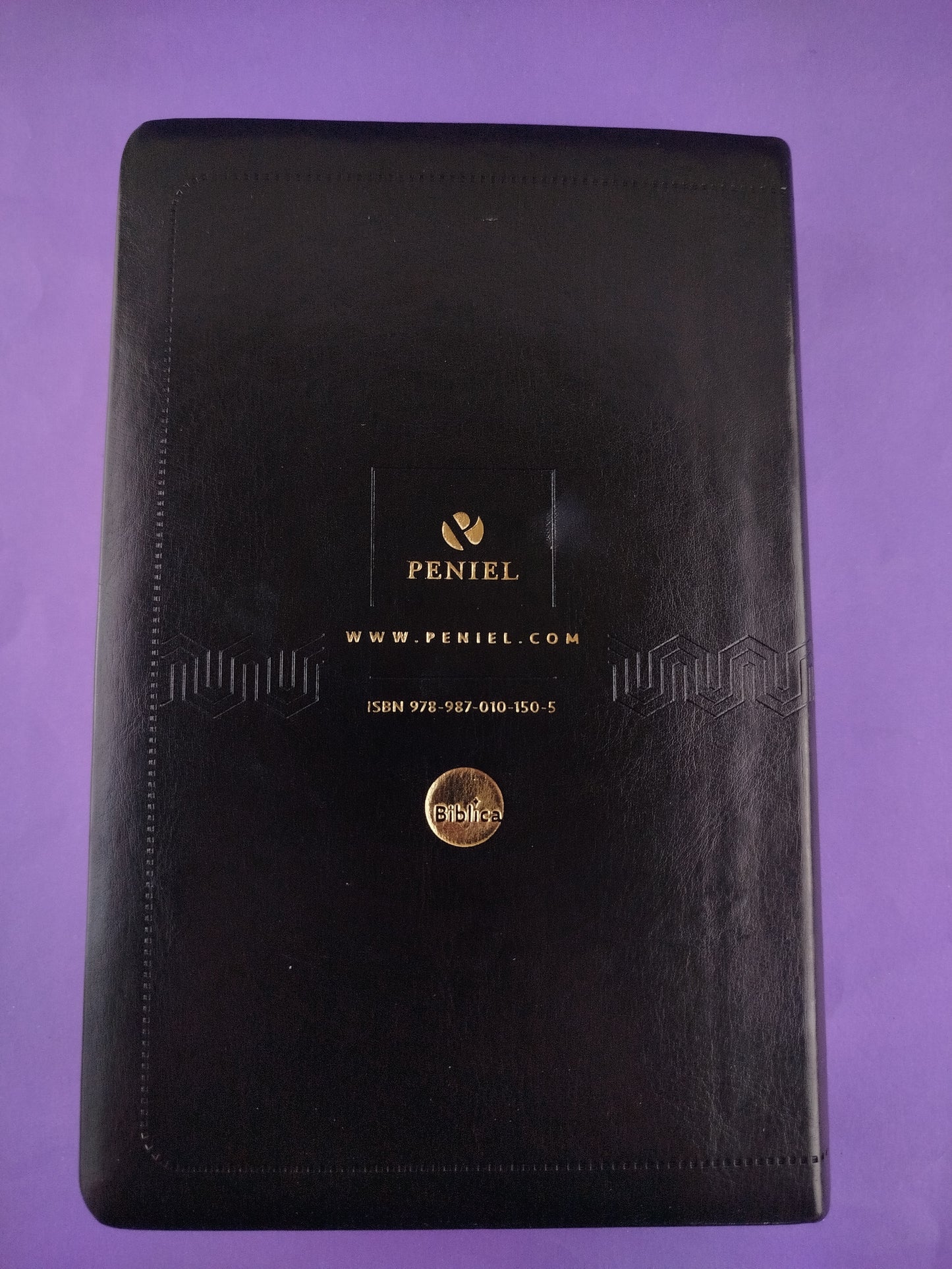 Biblia nvi letra grande cuero italiano negra by Nueva Versión Internacional