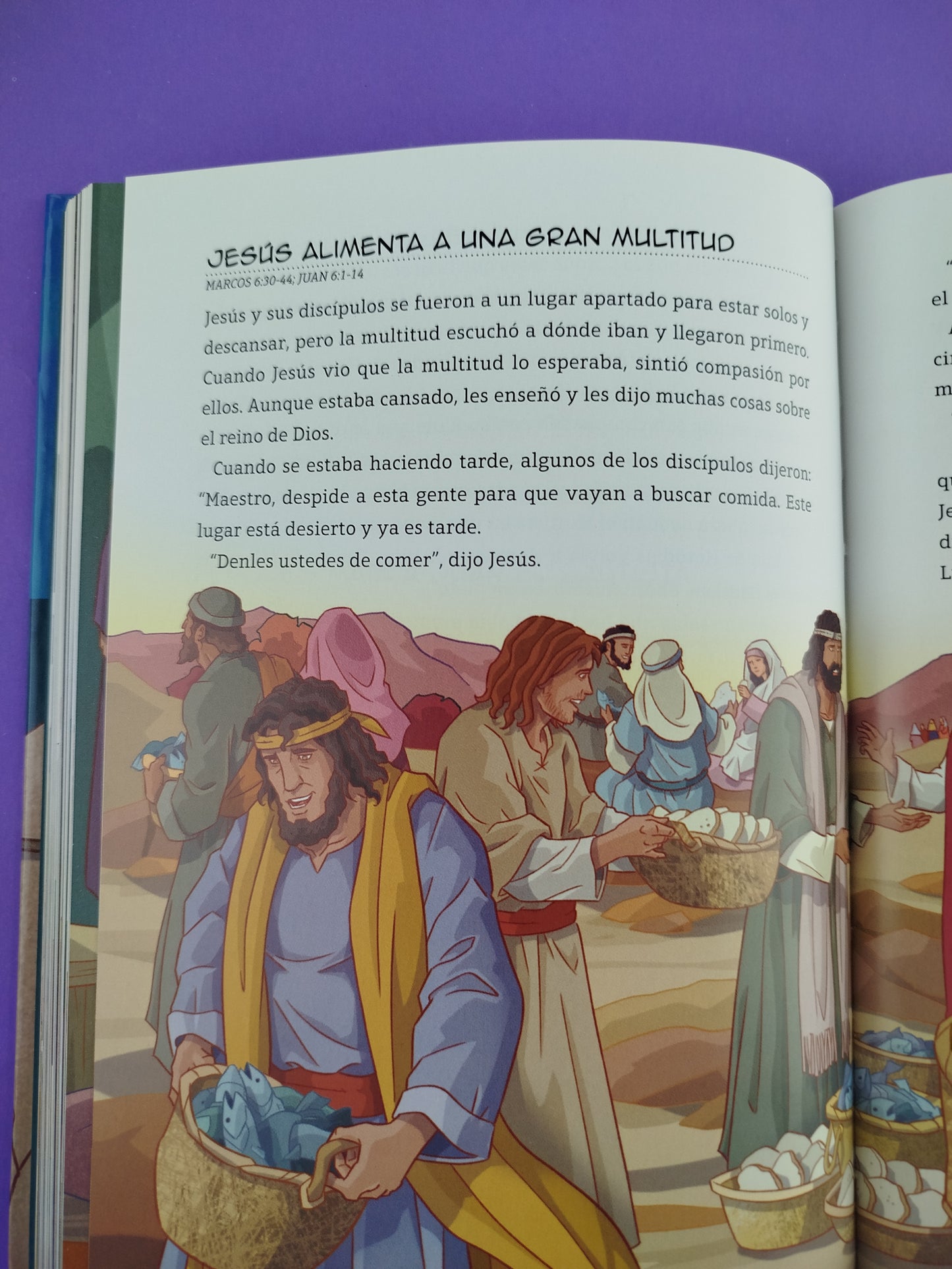Biblia junior ilustrada y narrada para jóvenes lectores