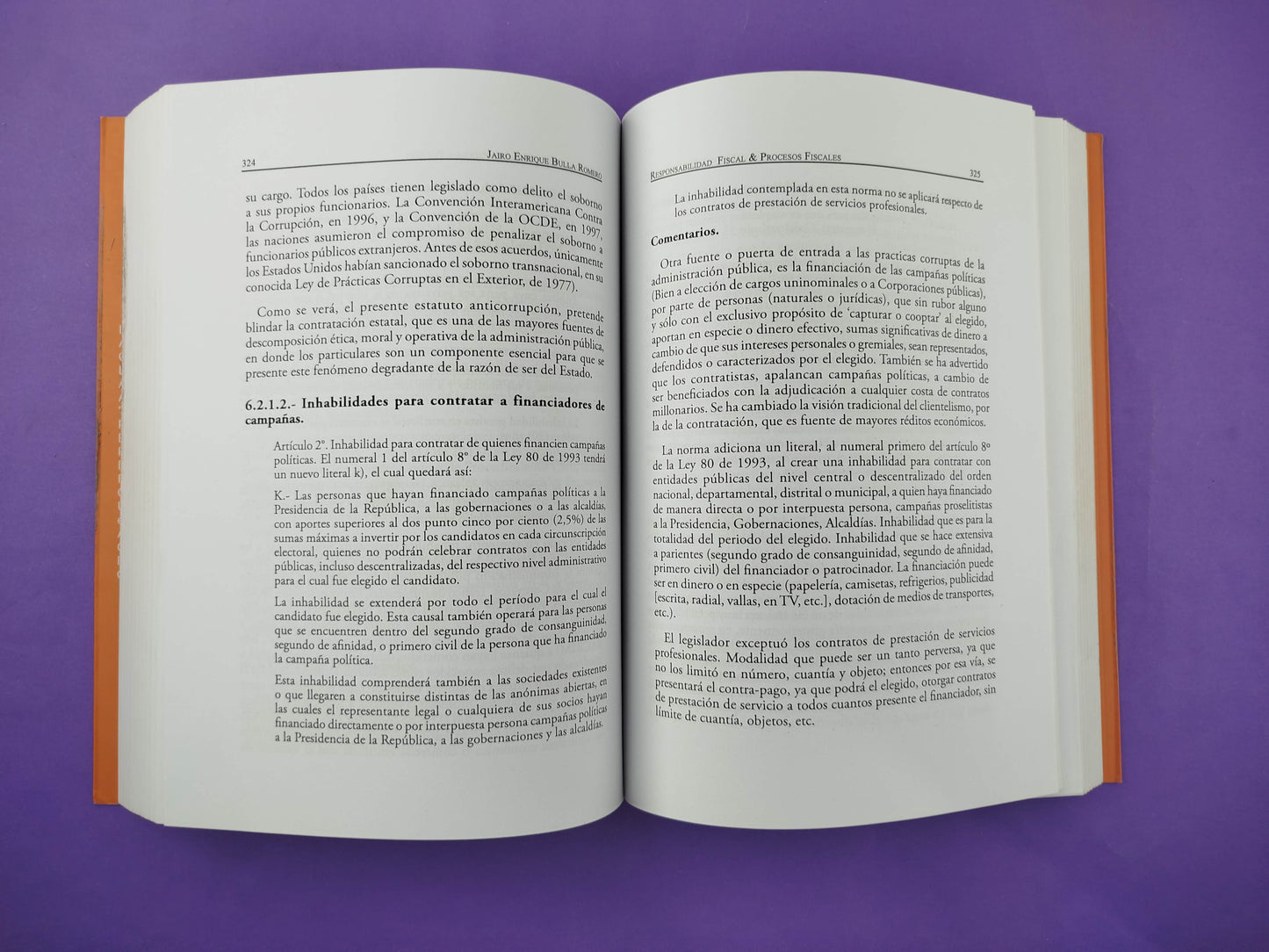 El libro Responsabilidad fiscal & procesos fiscales
