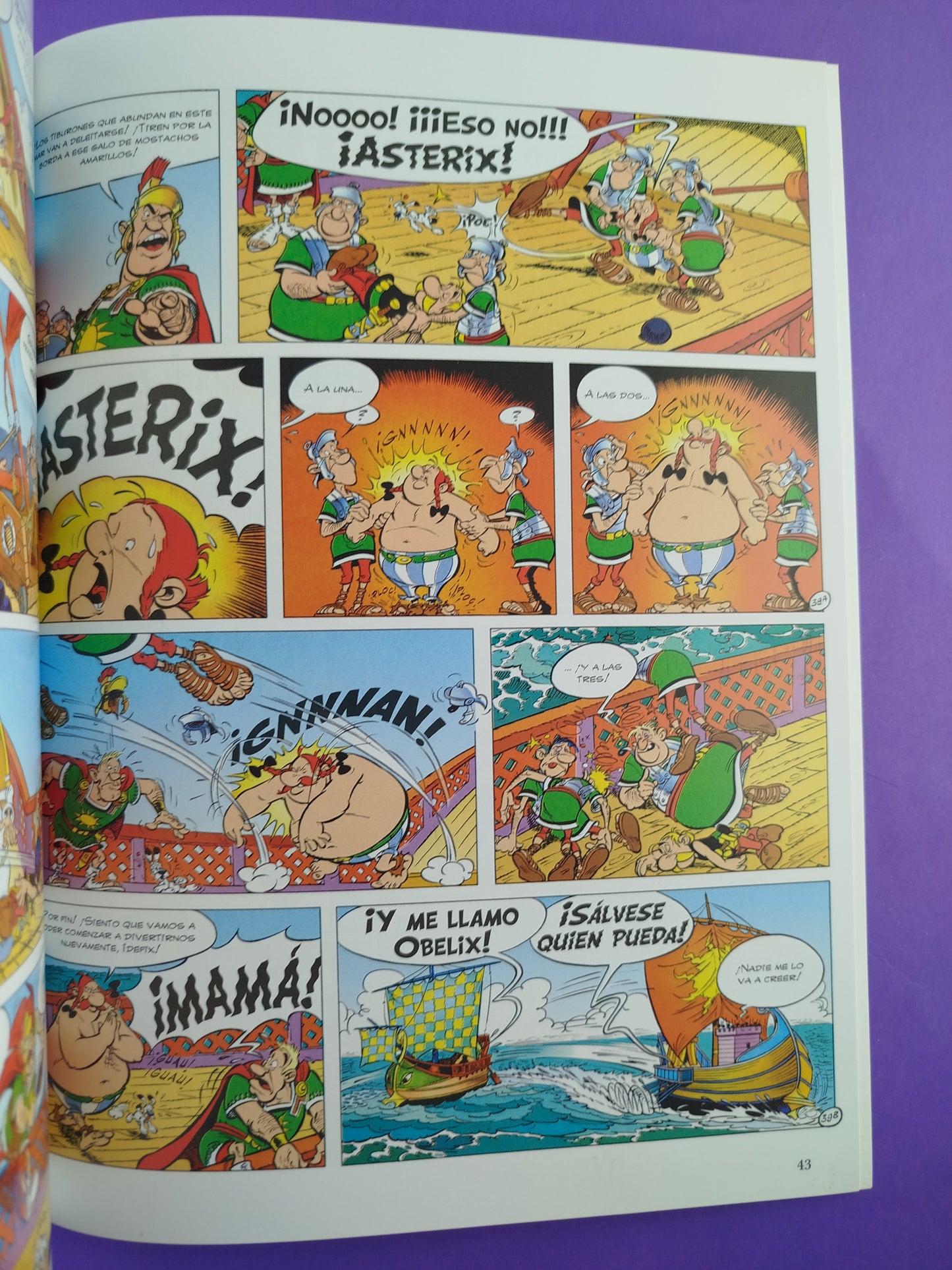 El mal trago de Obélix