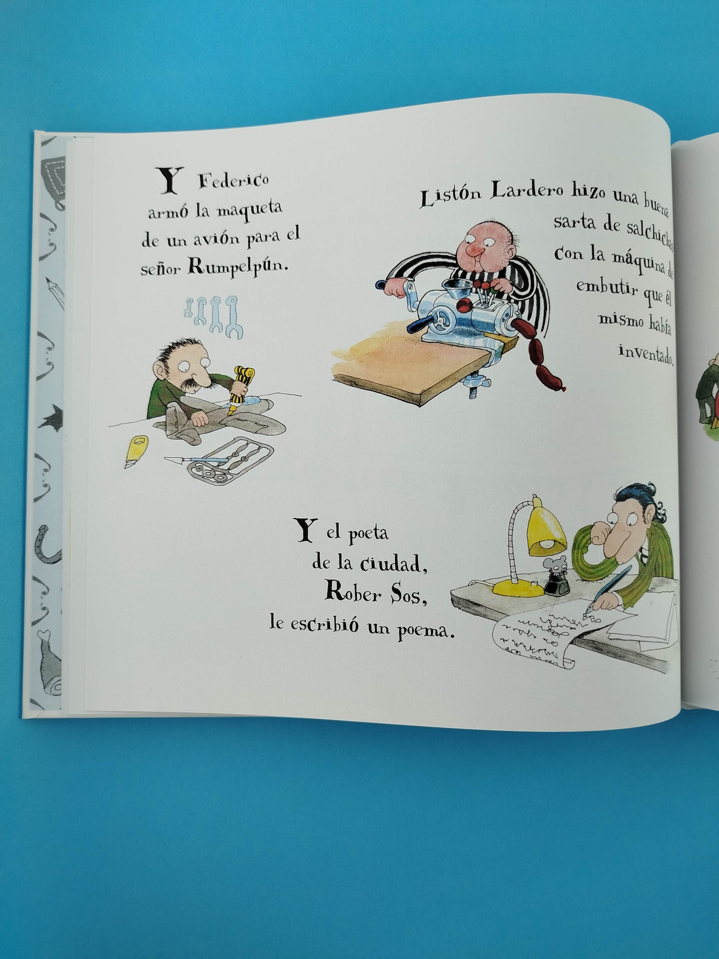 El día en que la casa del señor Rumpelpún salió volando