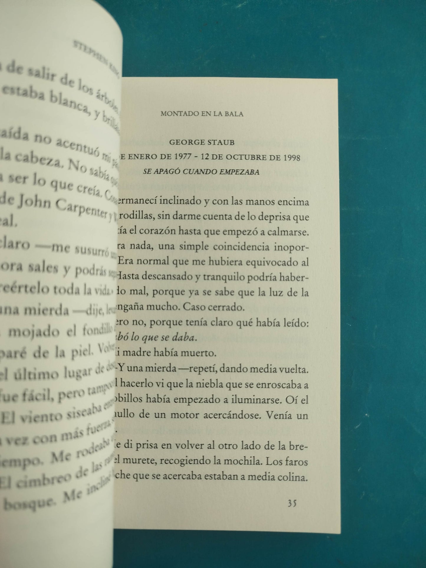 Riding The Bullet by Stephen King