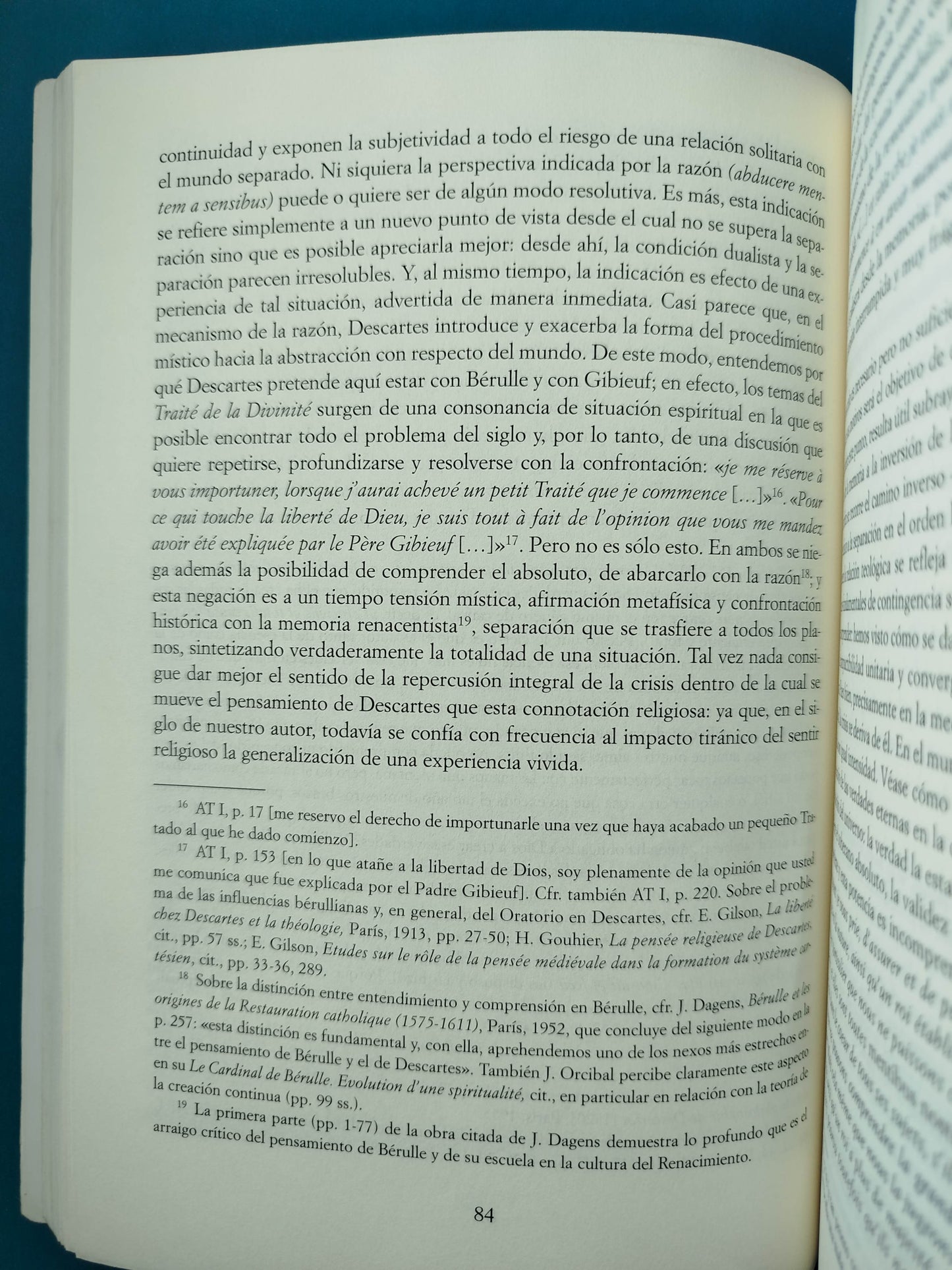 Descartes político