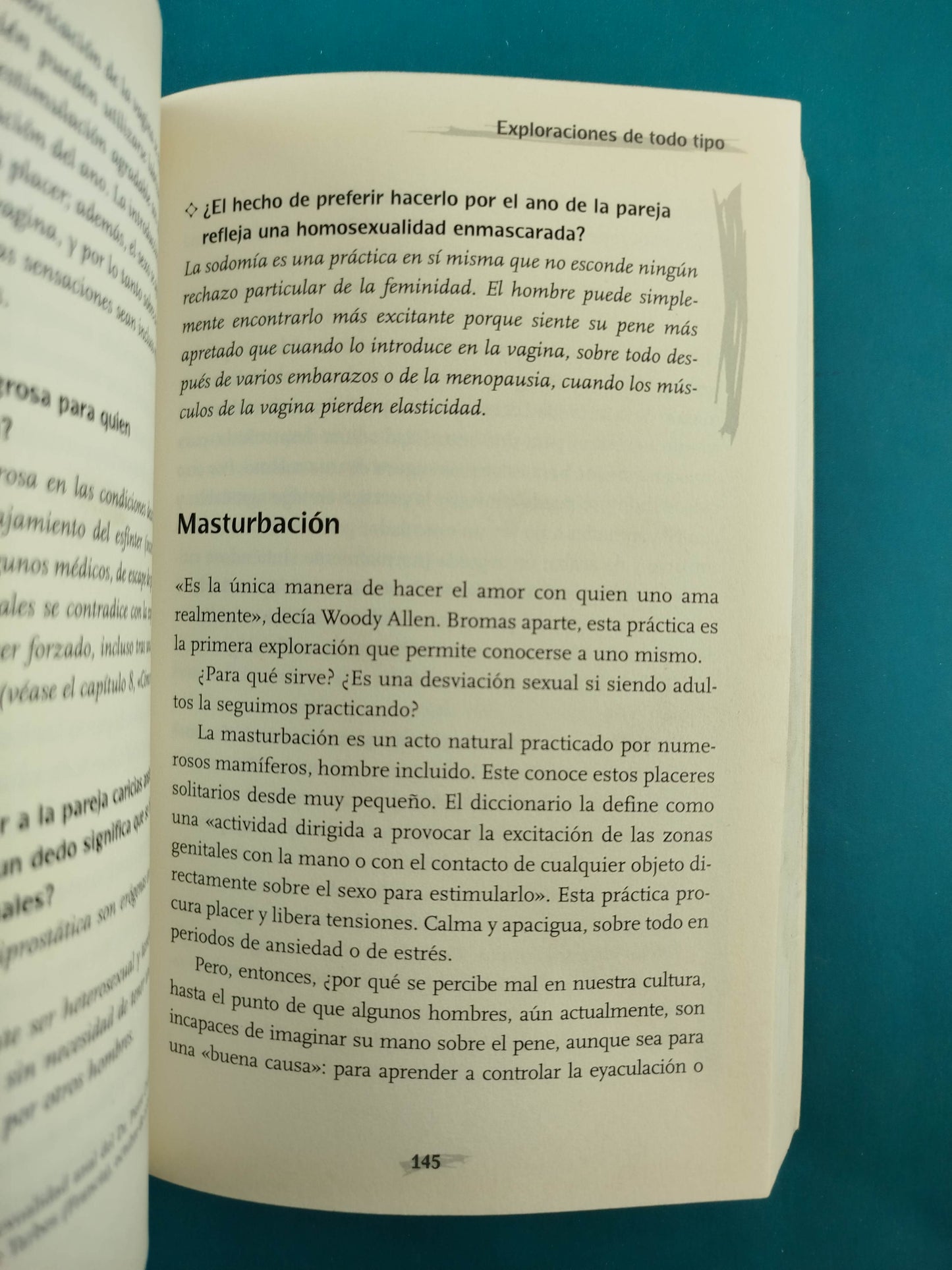 Sexo y Sentimientos Version Hombres