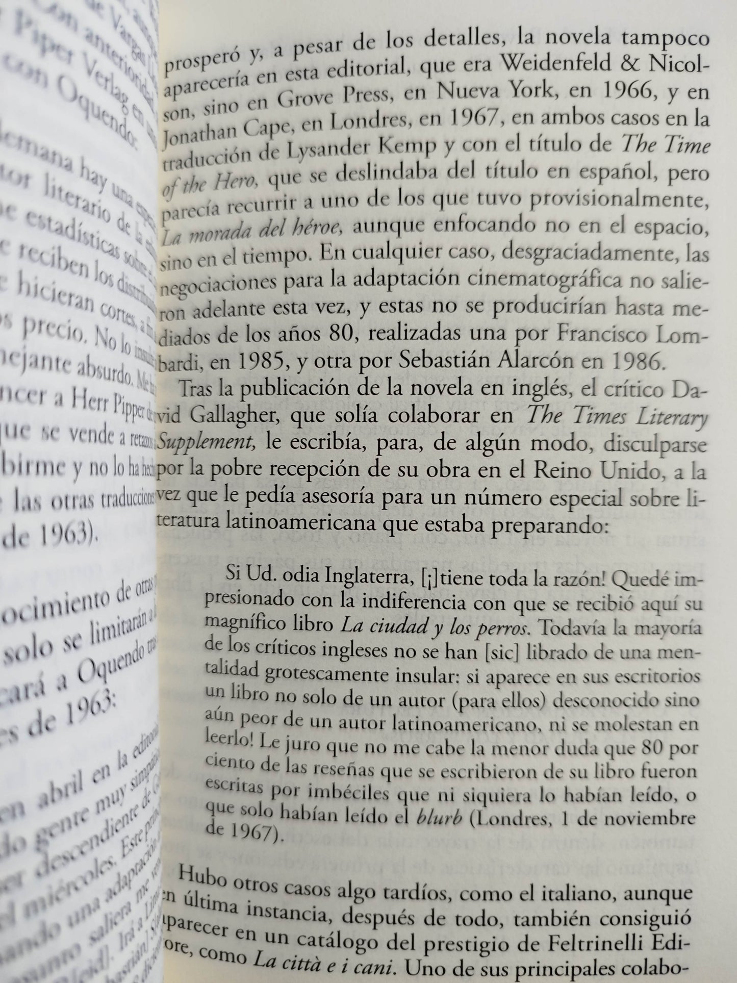 La ciudad y los perros by Mario vargas llosa