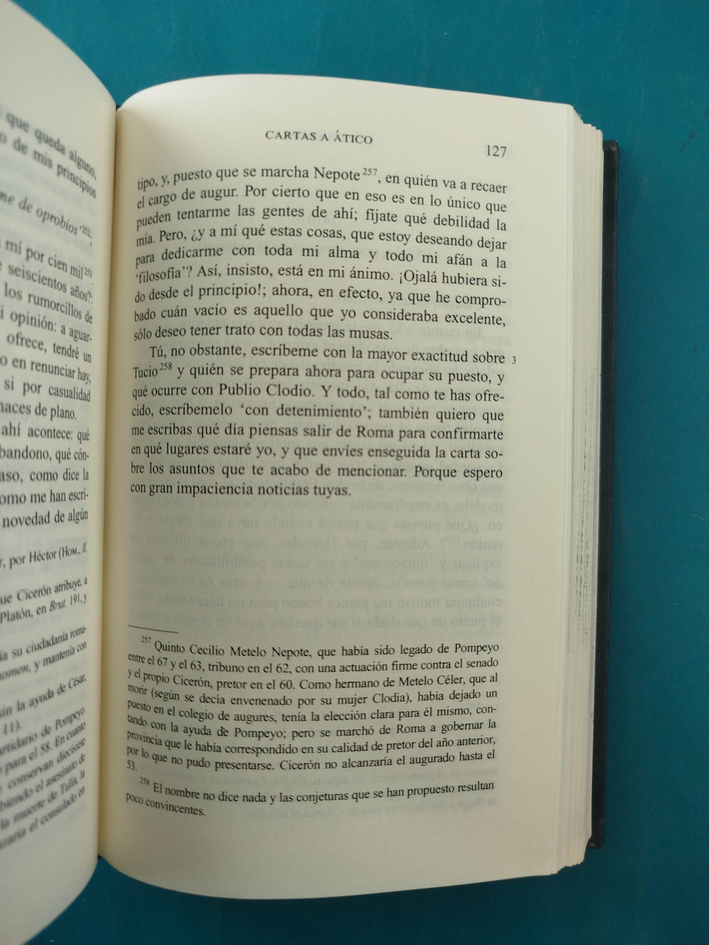 Cartas I cartas a ático