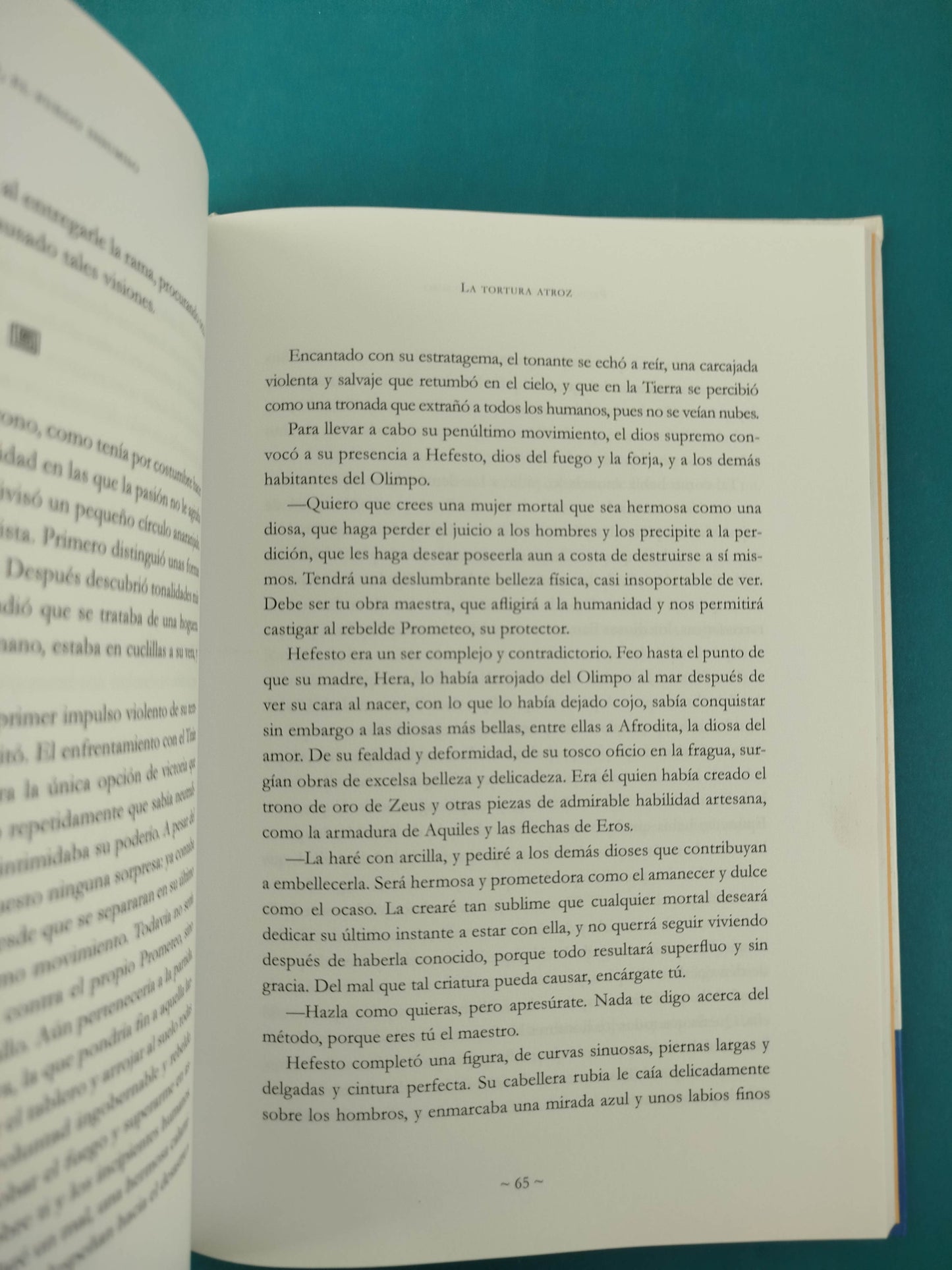 Prometeo el fuego insumiso