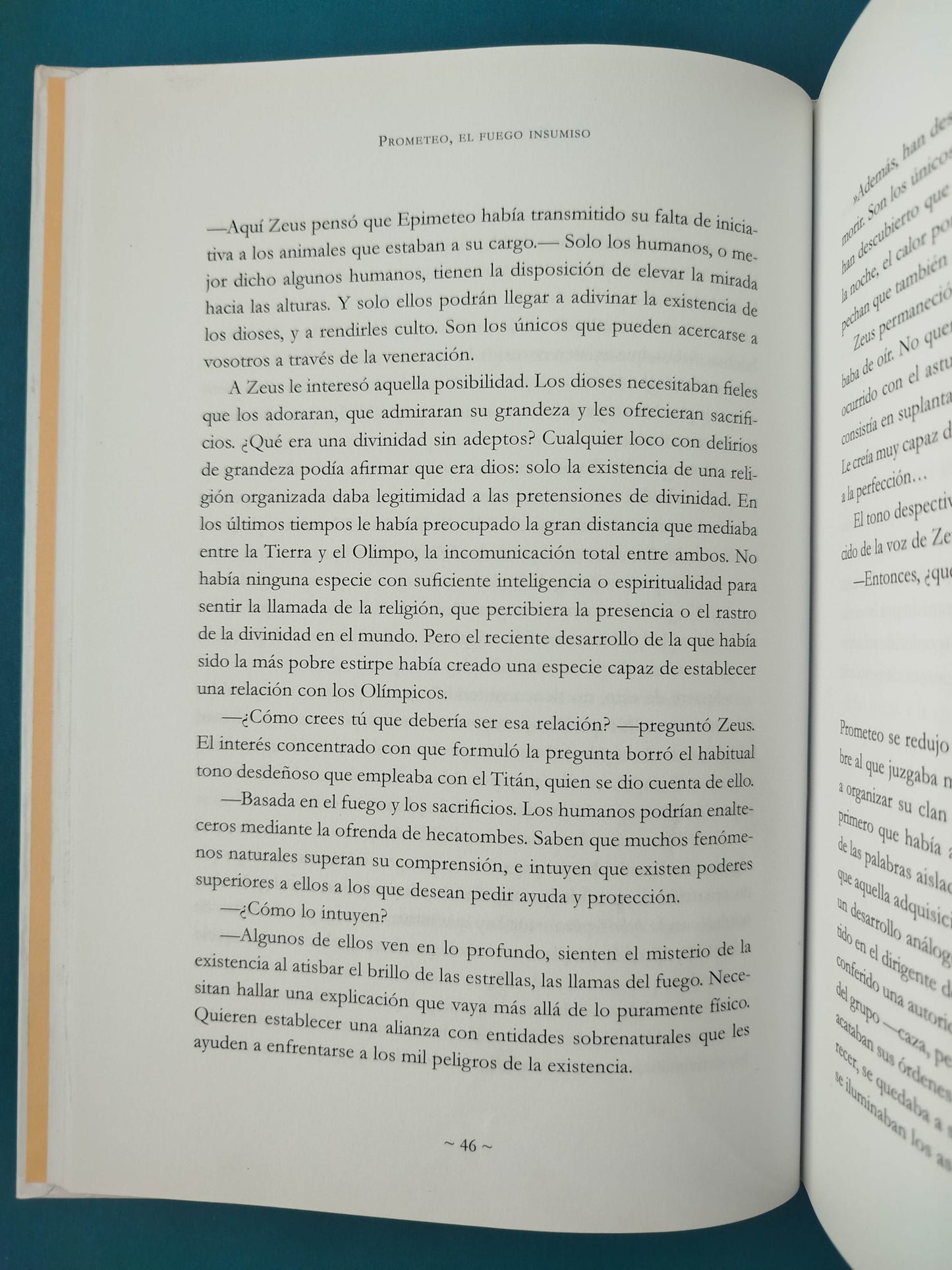 Prometeo el fuego insumiso