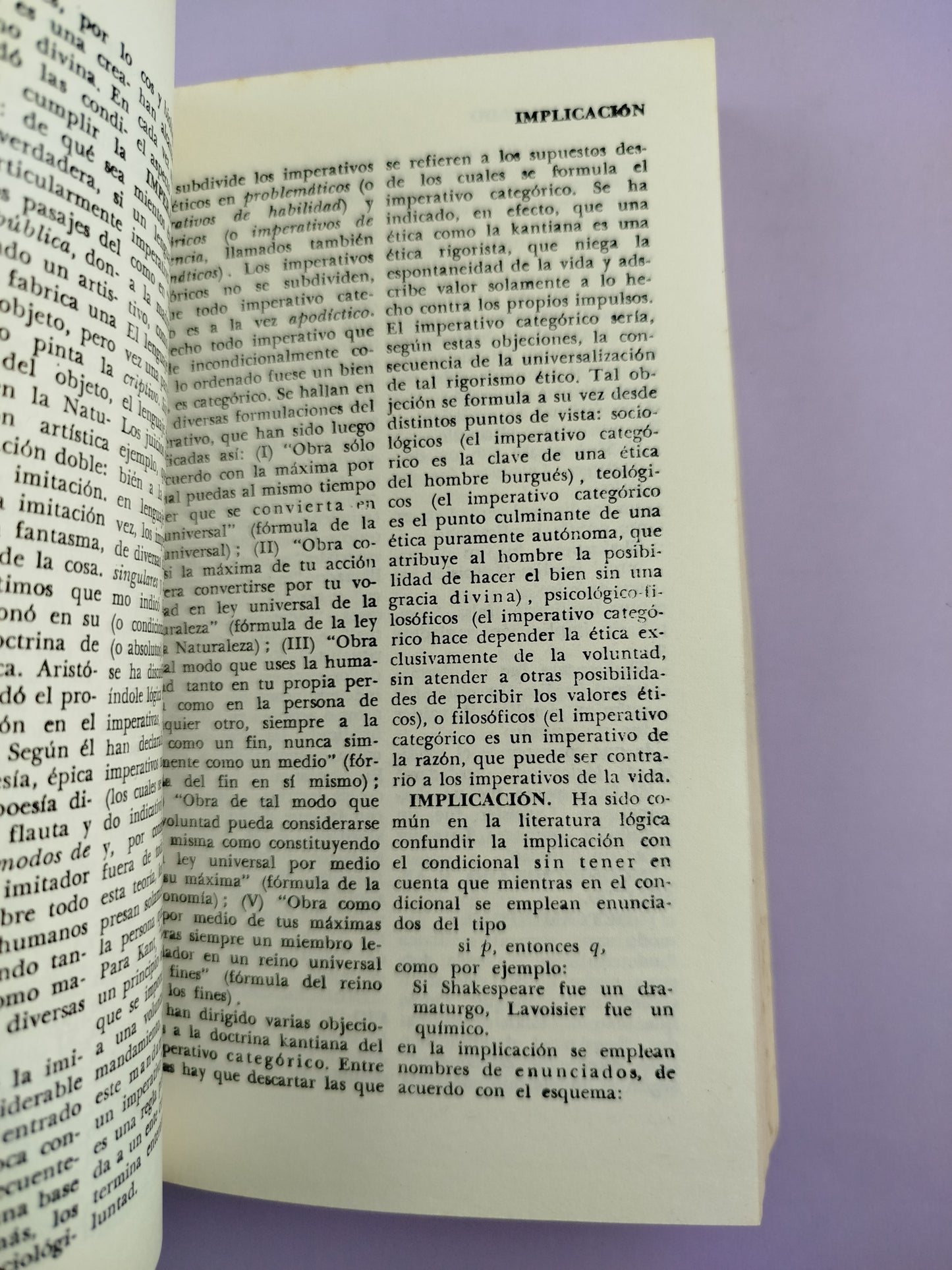 Diccionario de filosofia abreviado