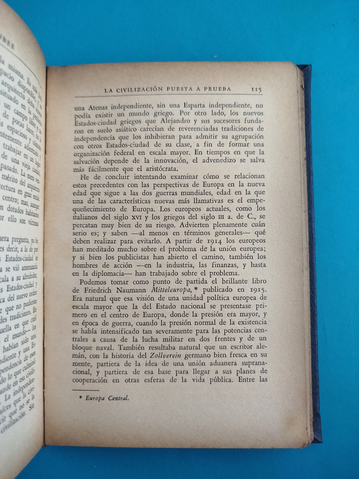 La civilización puesta a prueba