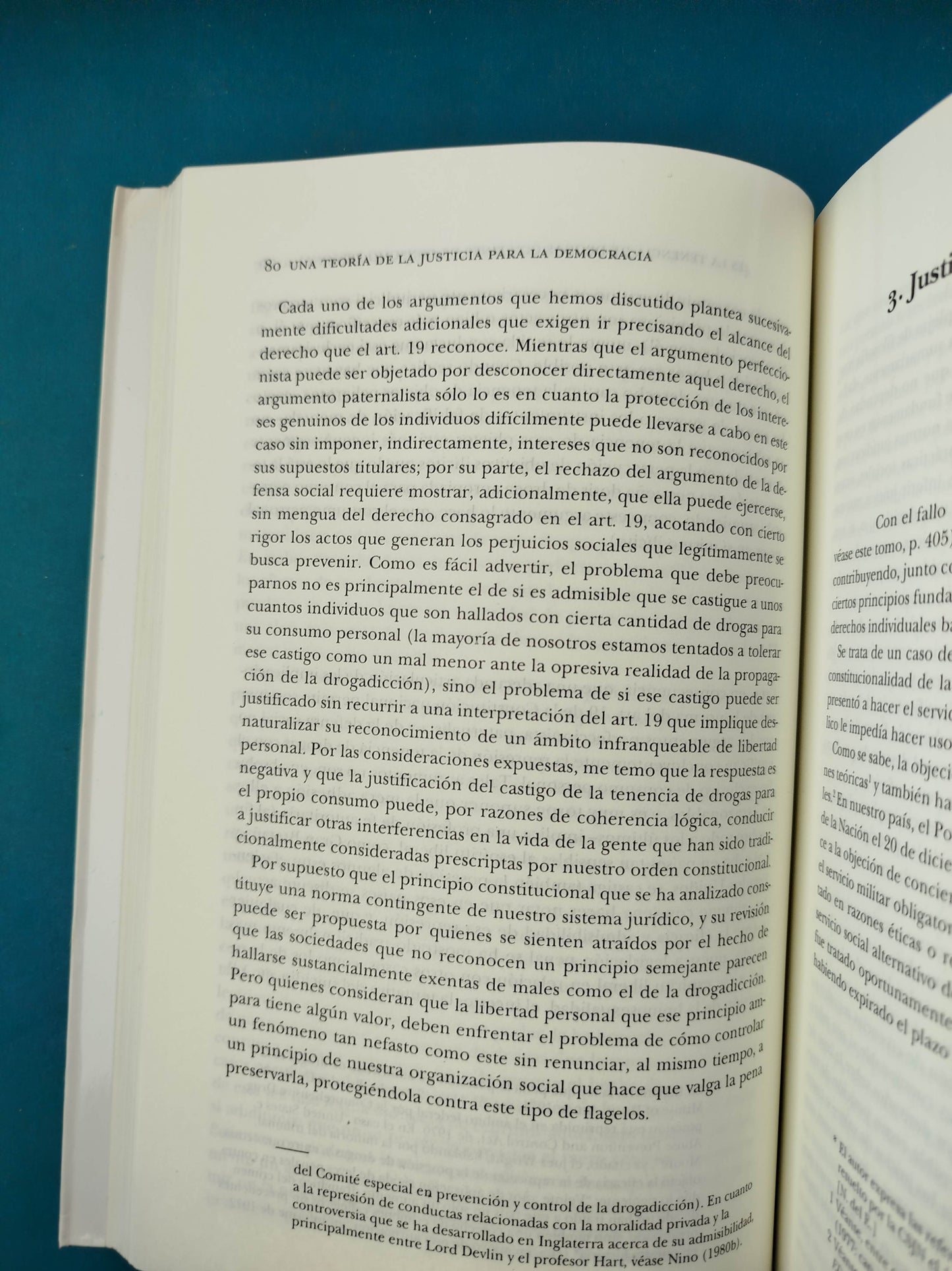Una teoría de la justicia para la democracia