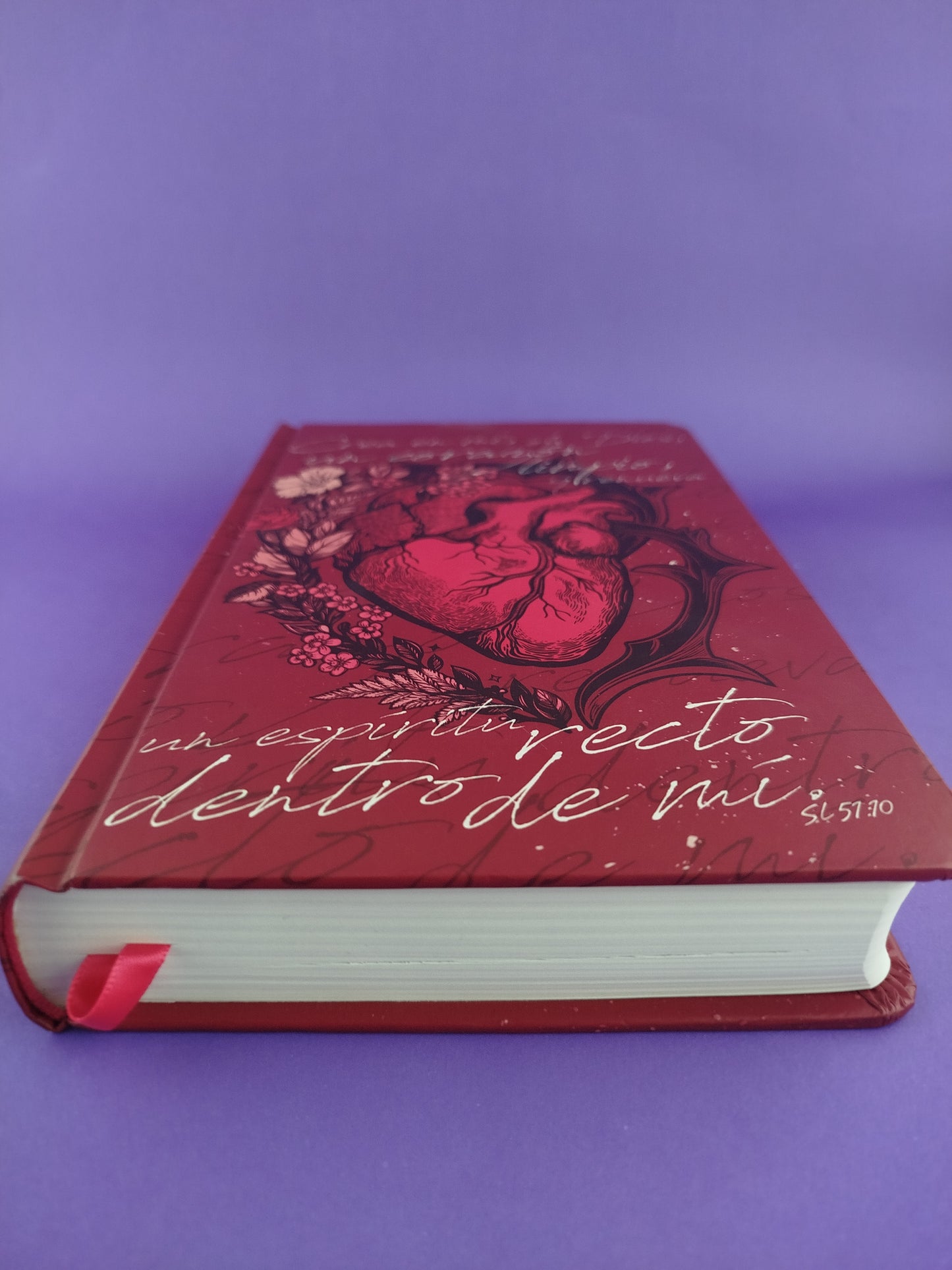Biblia rvr 1960 nombres de Dios crea en mi un corazón limpio vino tapa dura by Reina Valera 1960