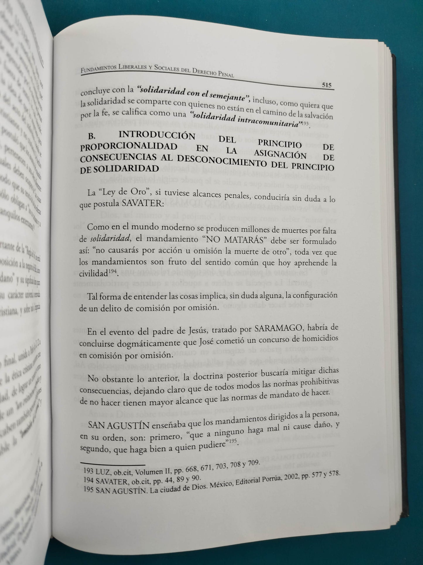 Fundamentos liberales y sociales del Derecho Penal