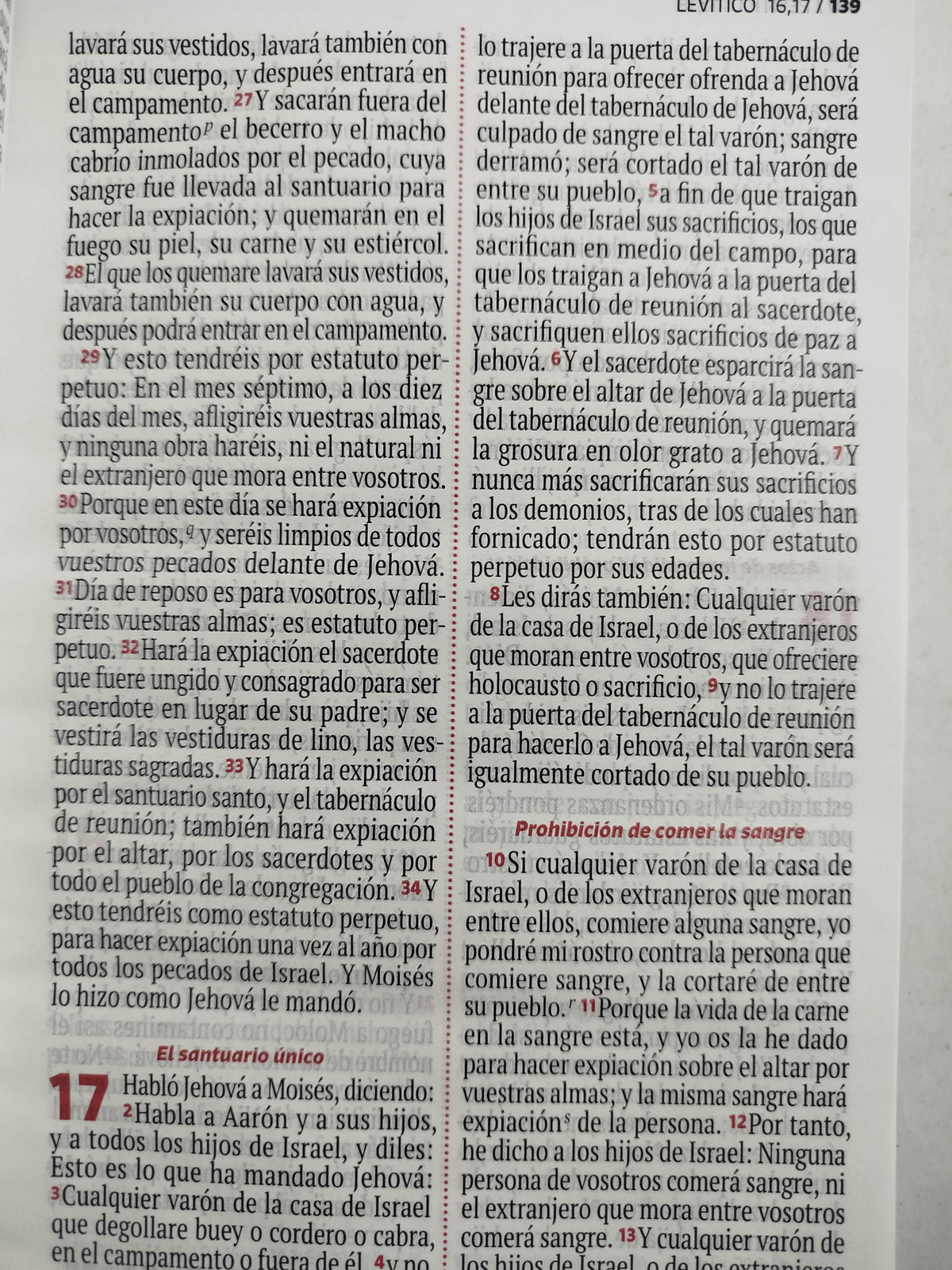 Biblia RVR 1960 letra grande lila - blanco by Reina Valera 1960